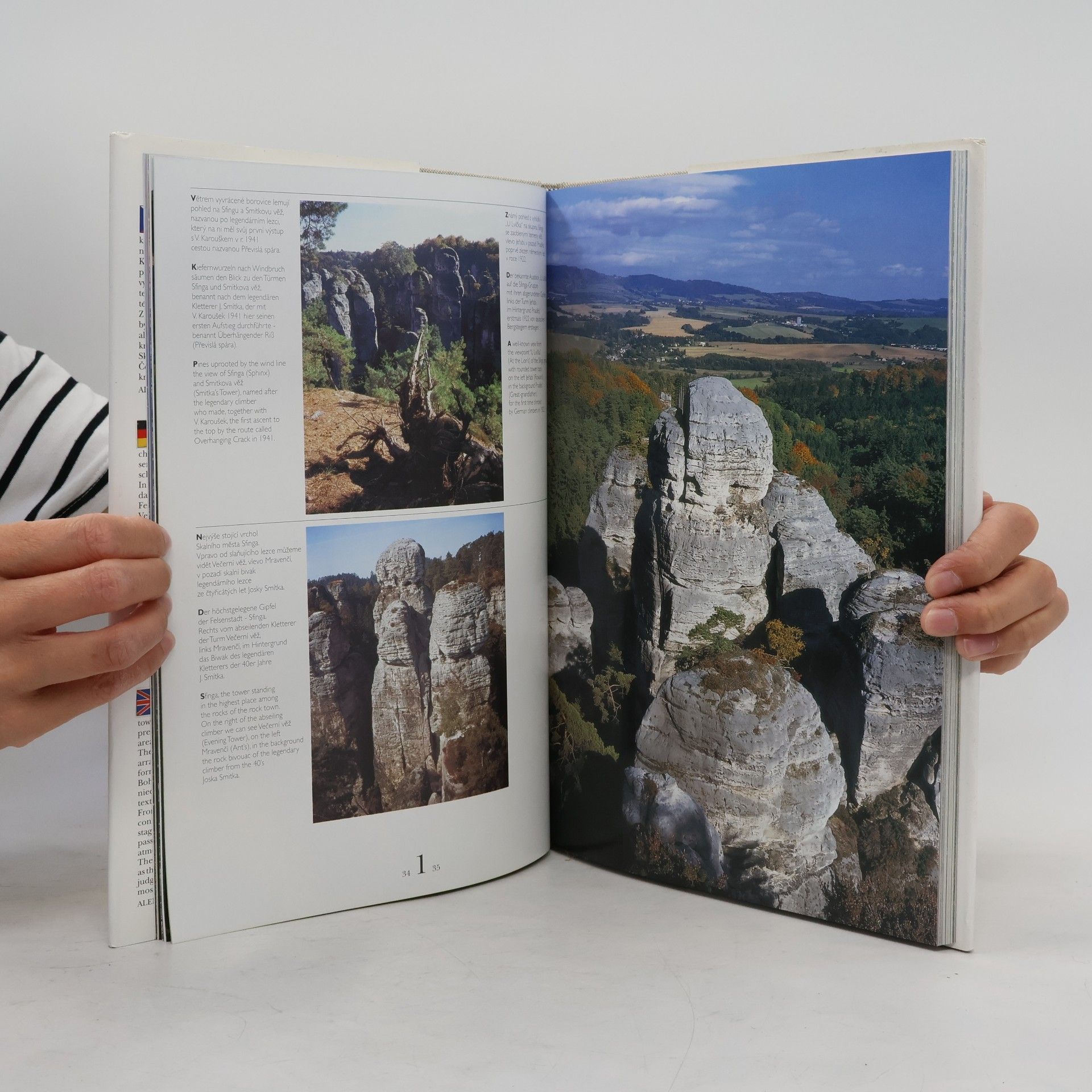 Siegfried Weiss Skály Českého ráje = Die Felsen des Böhmischen Paradieses = The Rocks of the Bohemian paradise
