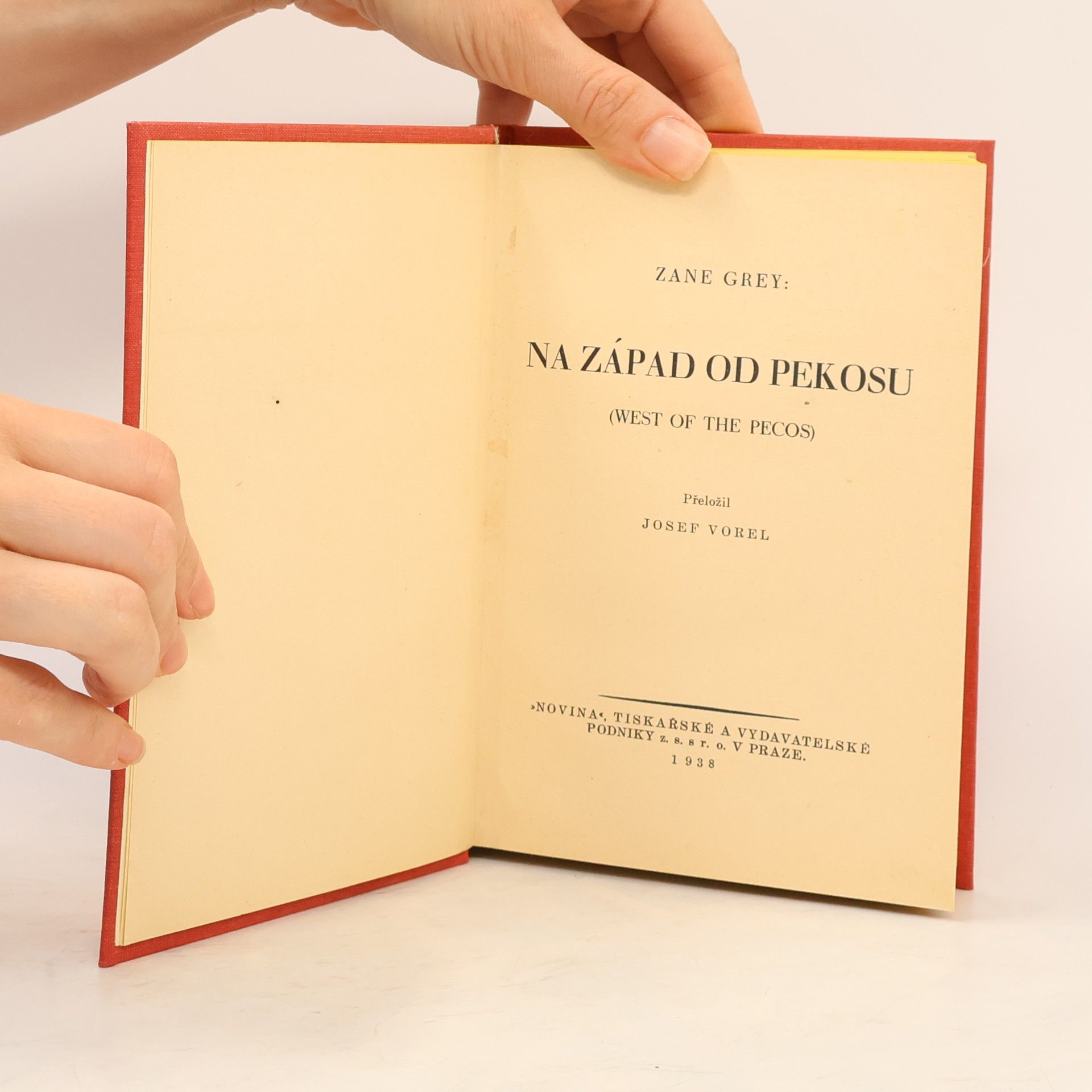 Zane Grey Na západ od Pekosu