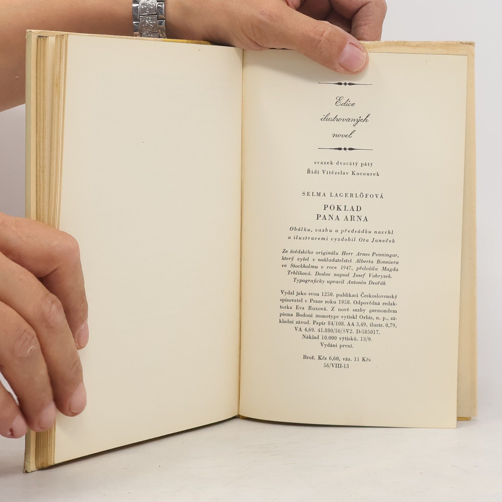 Selma Lagerlöf Poklad pana Arna