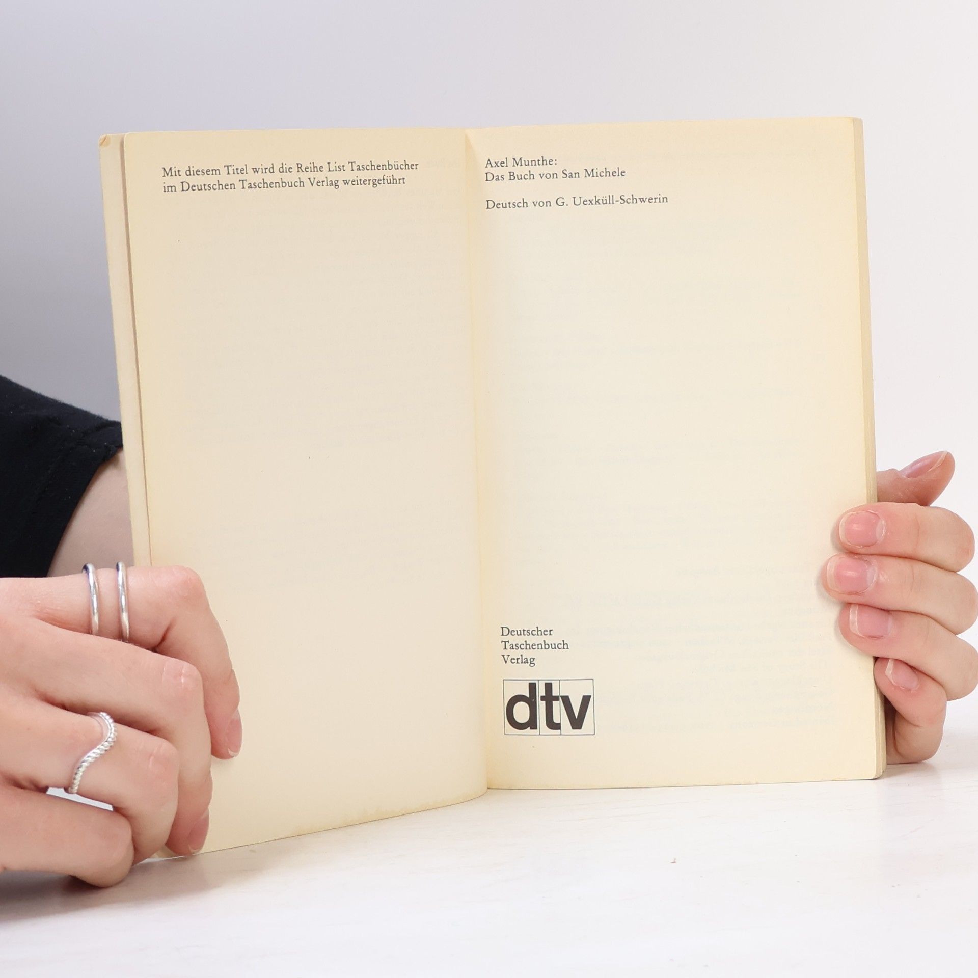 Axel Munthe Das Buch von San Michele