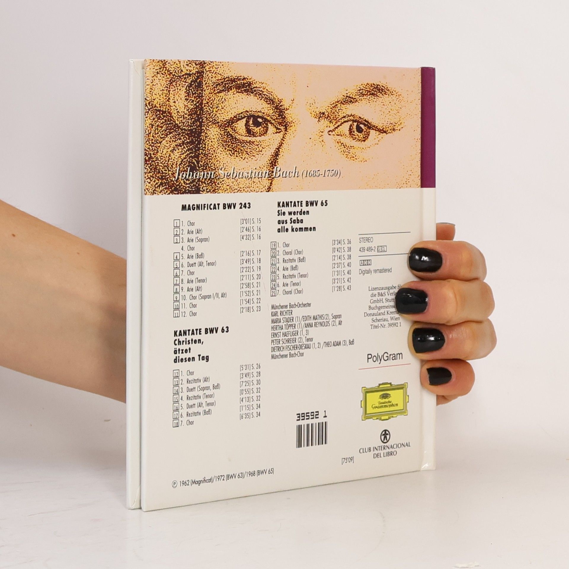 Autores varios La gran musica. Bach