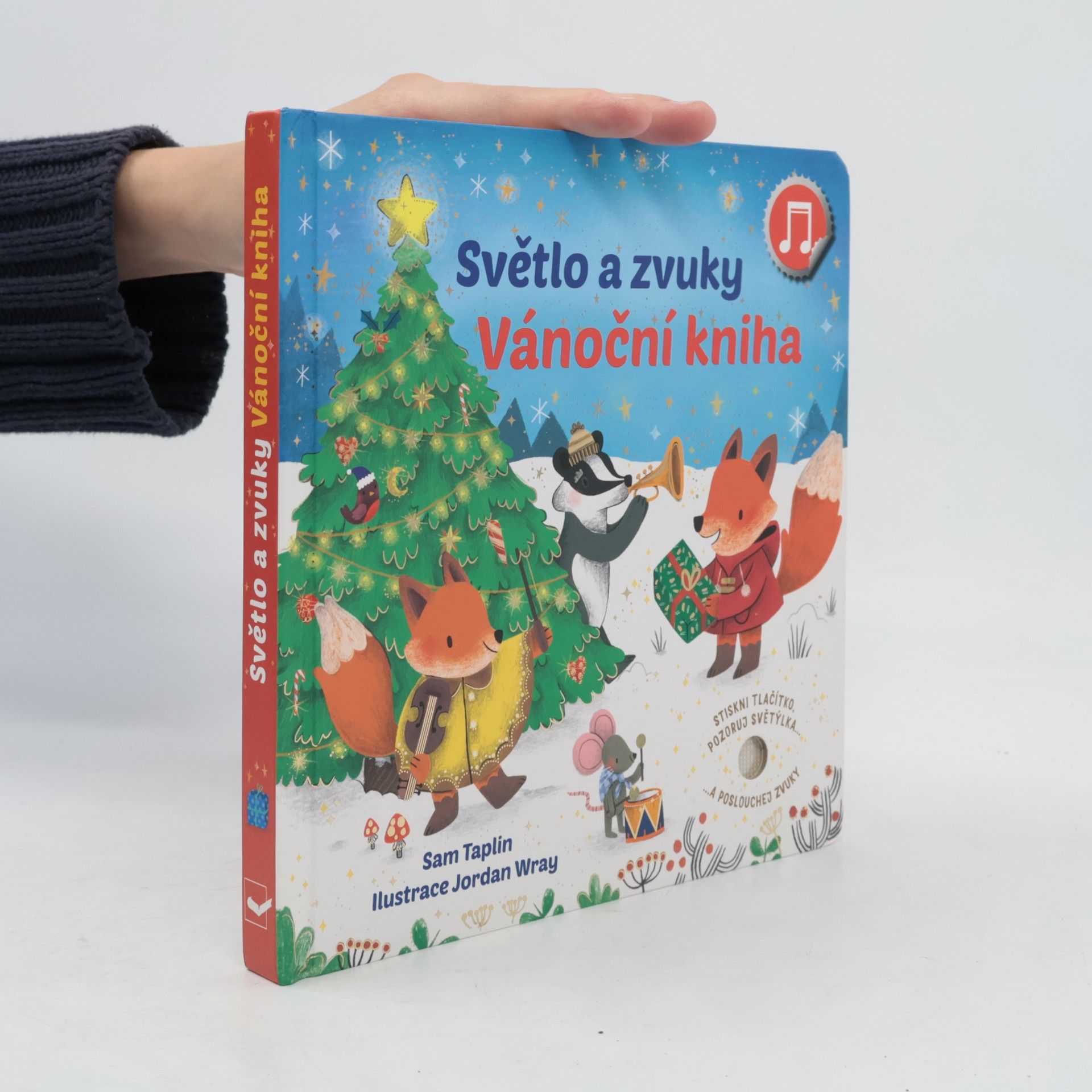 Sam Taplin Vánoční kniha. Světlo a zvuky