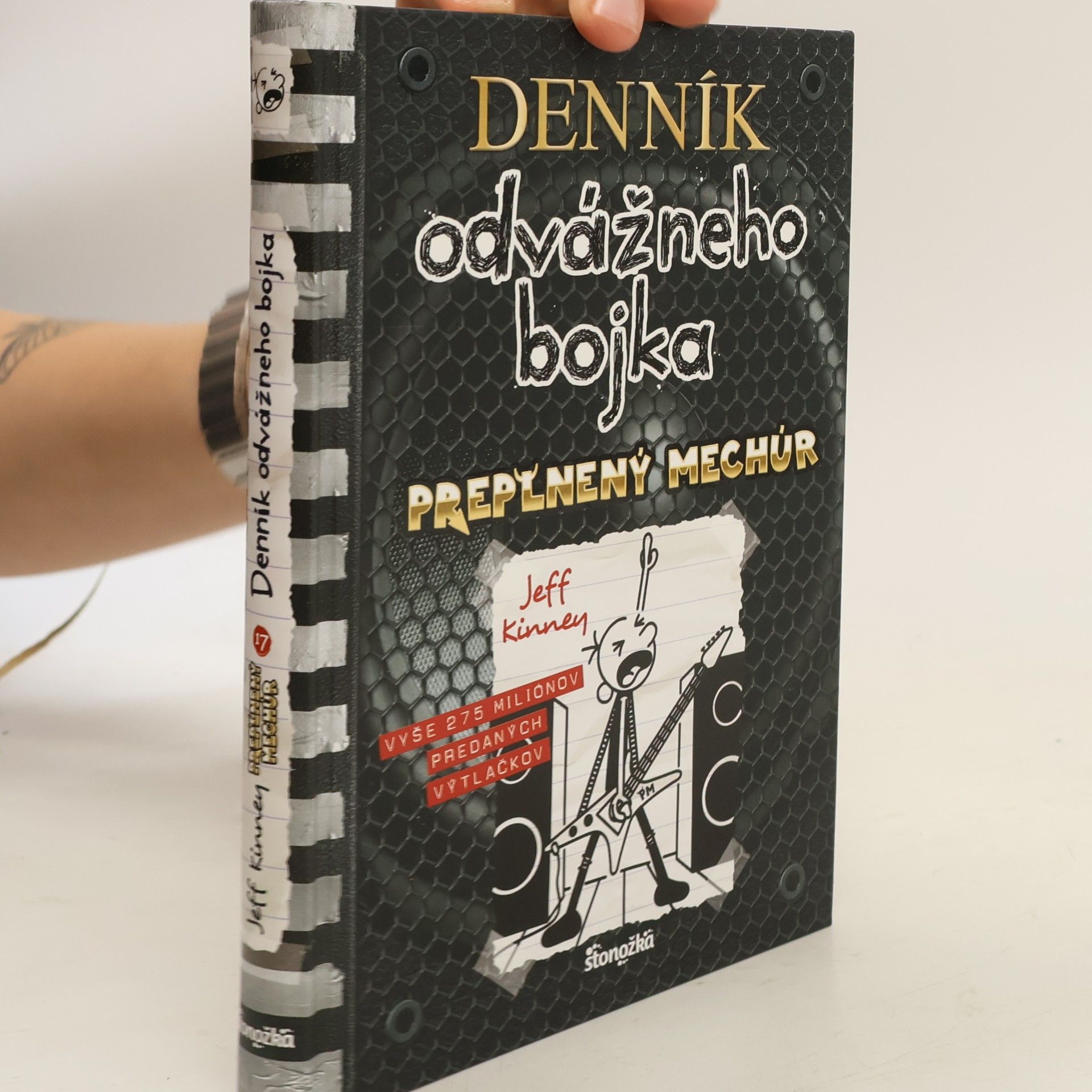 Jeff Kinney Denník odvážneho bojka. Preplnený mechúr