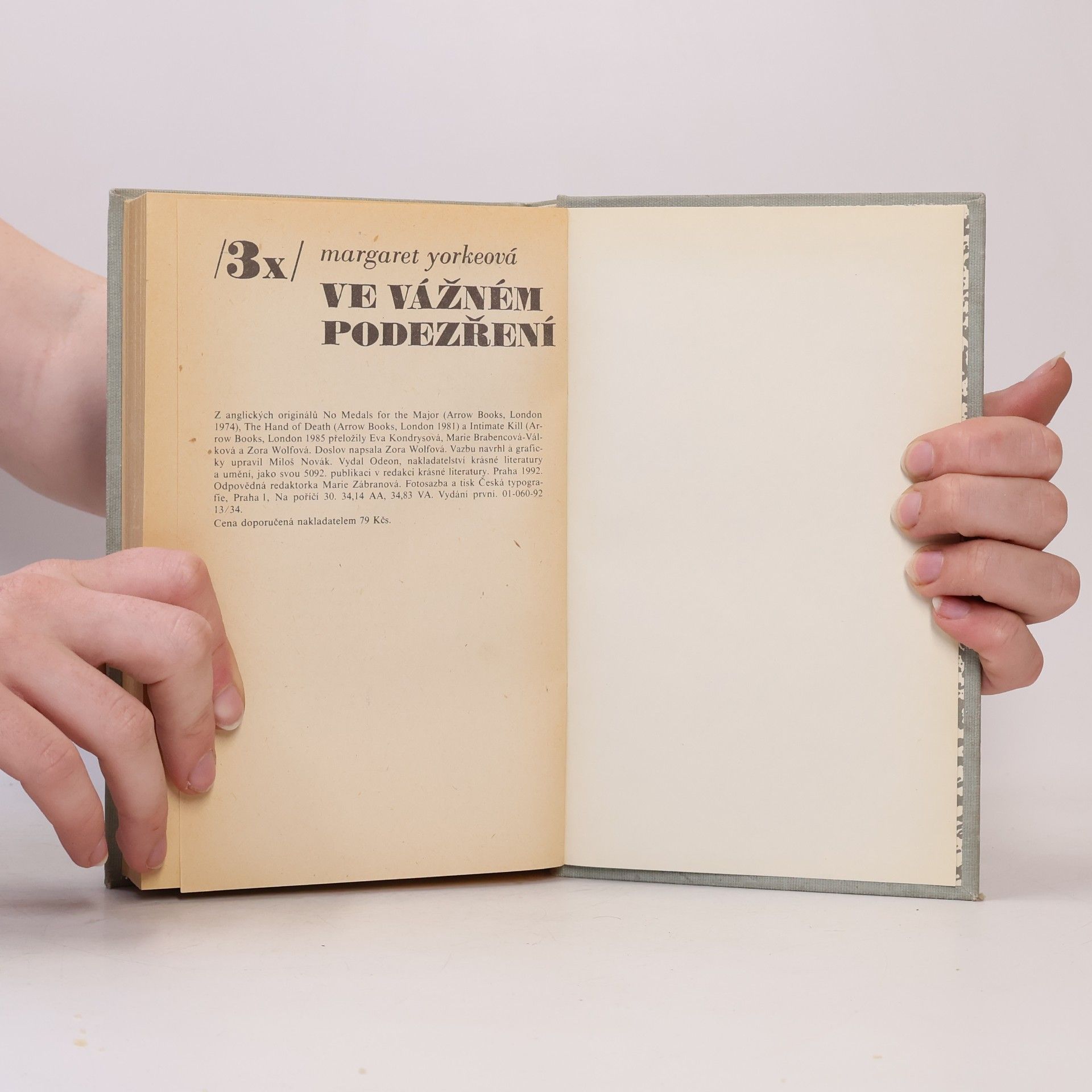 Margaret Yorke Třikrát ve vážném podezření
