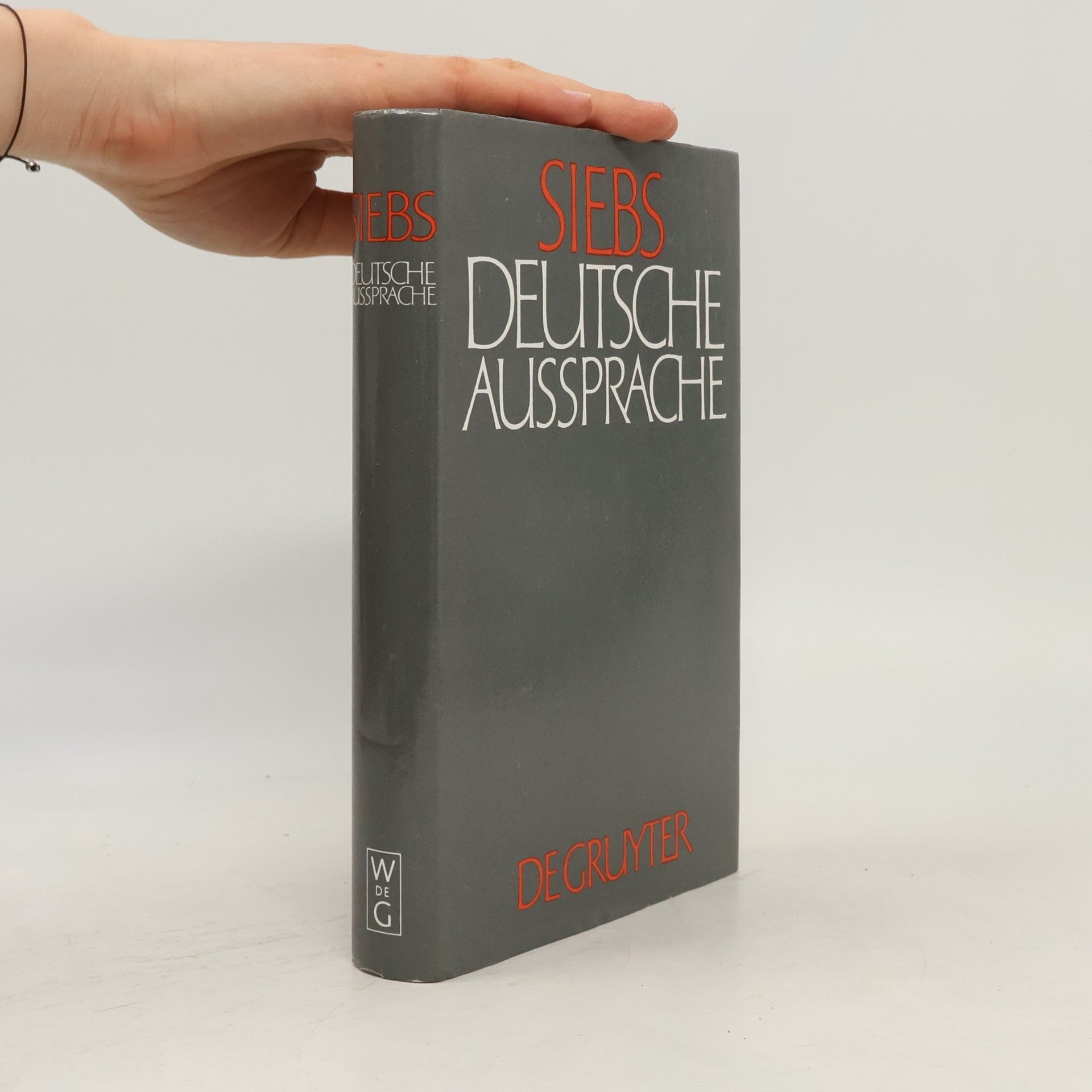 Theodor Siebs Deutsche Aussprache