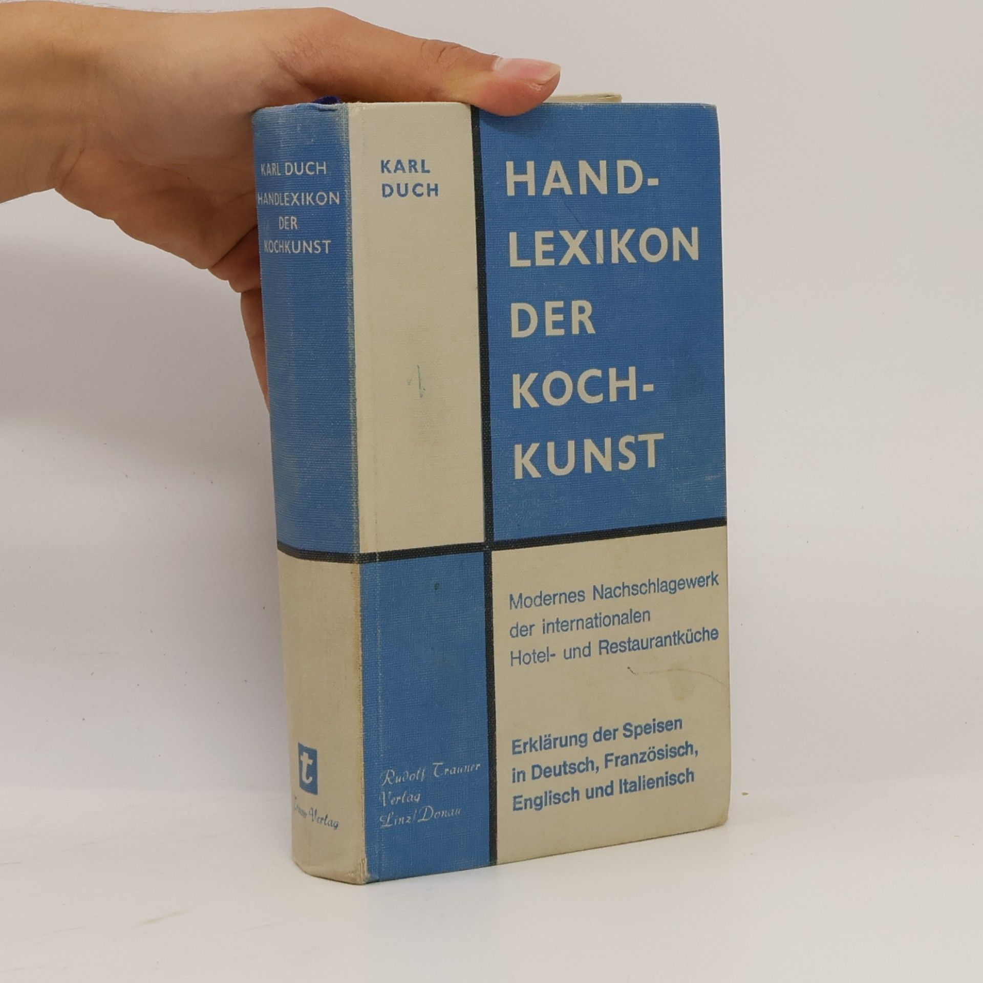 Karl Duch Handlexikon der Kochkunst