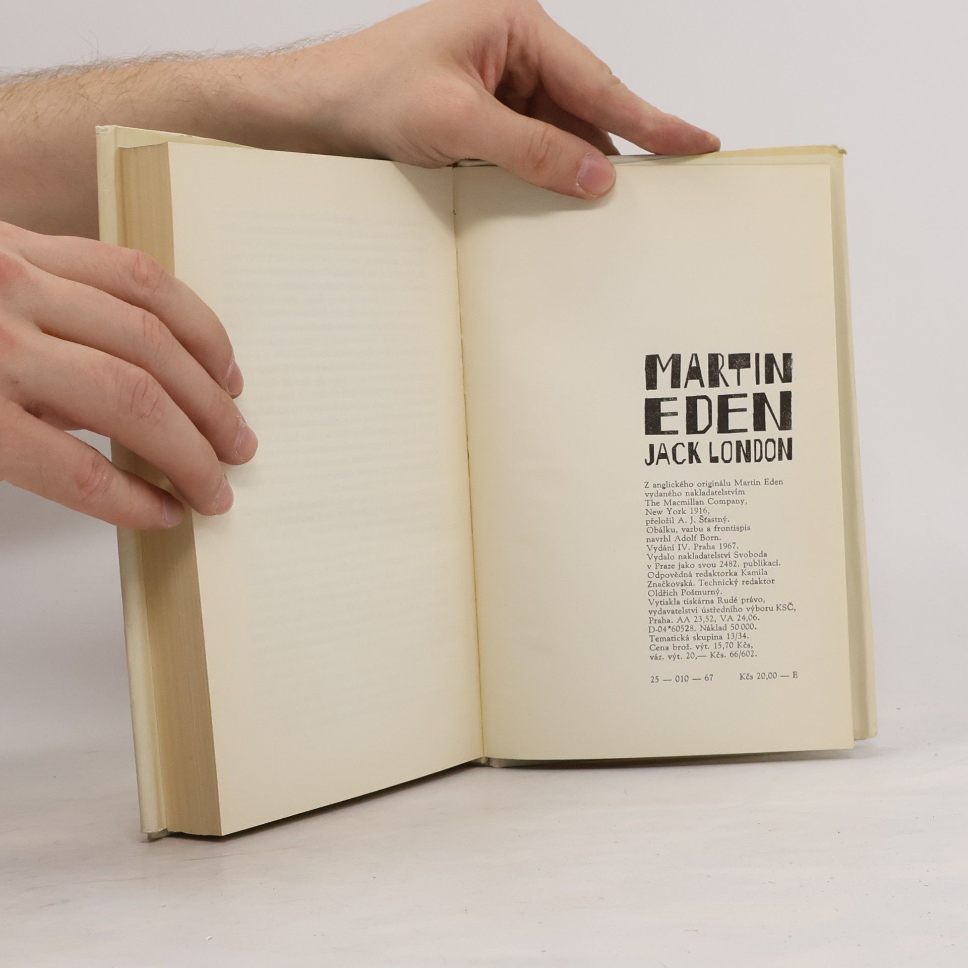 Jack London Martin Eden