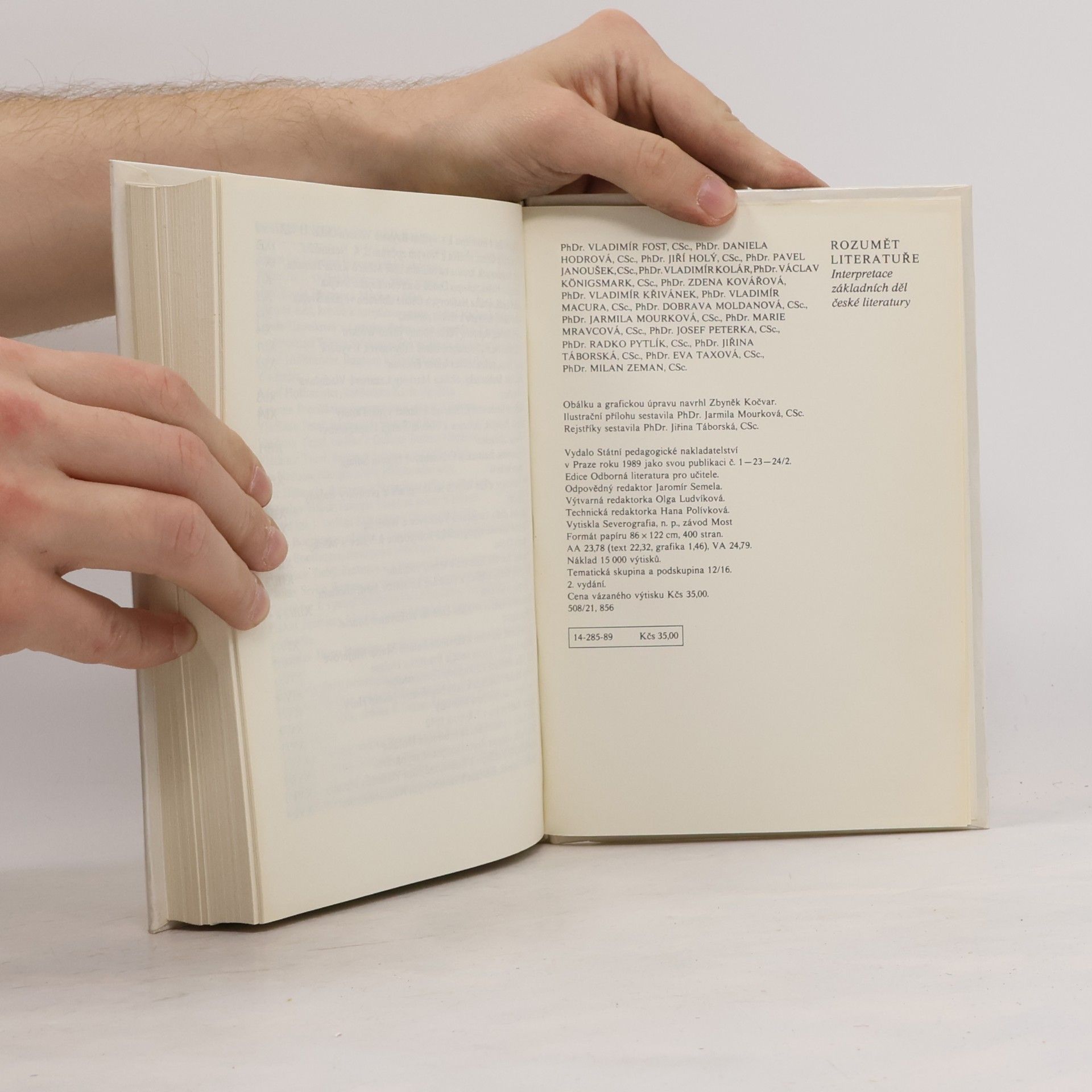 Milan Zeman Rozumět literatuře 1