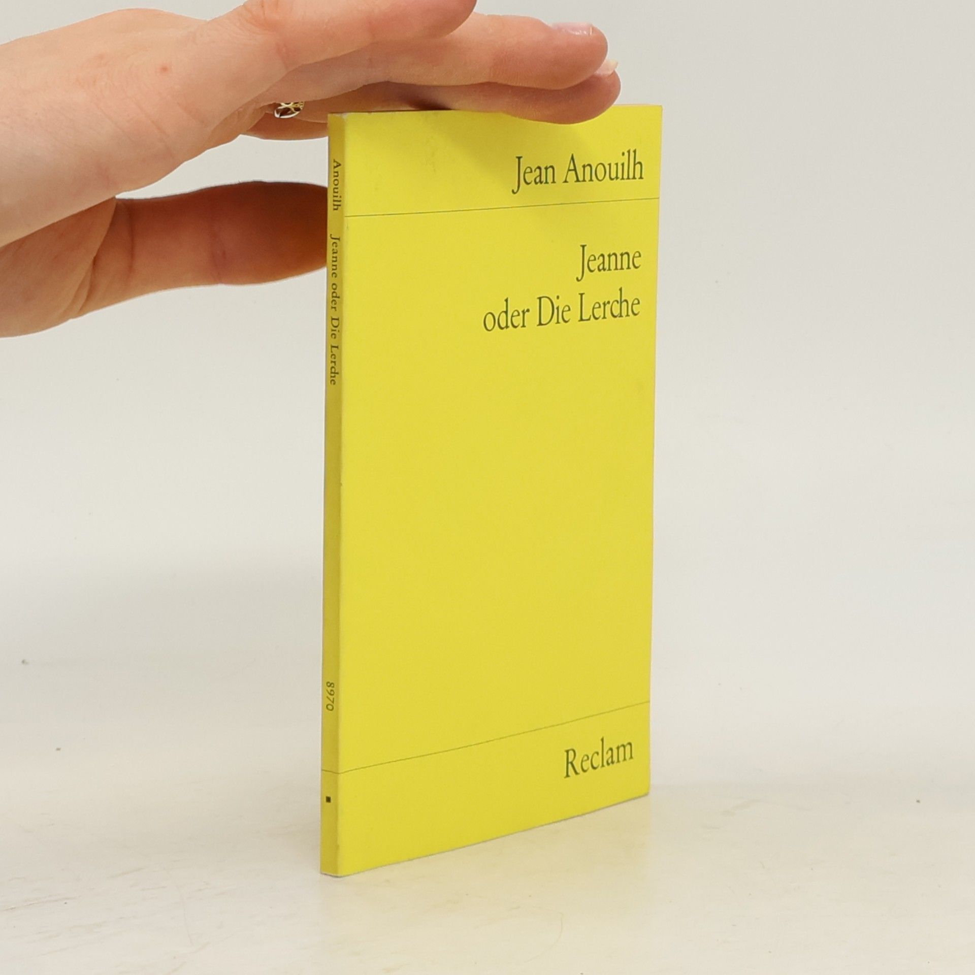 Jean Anouilh Jeanne oder die Lerche
