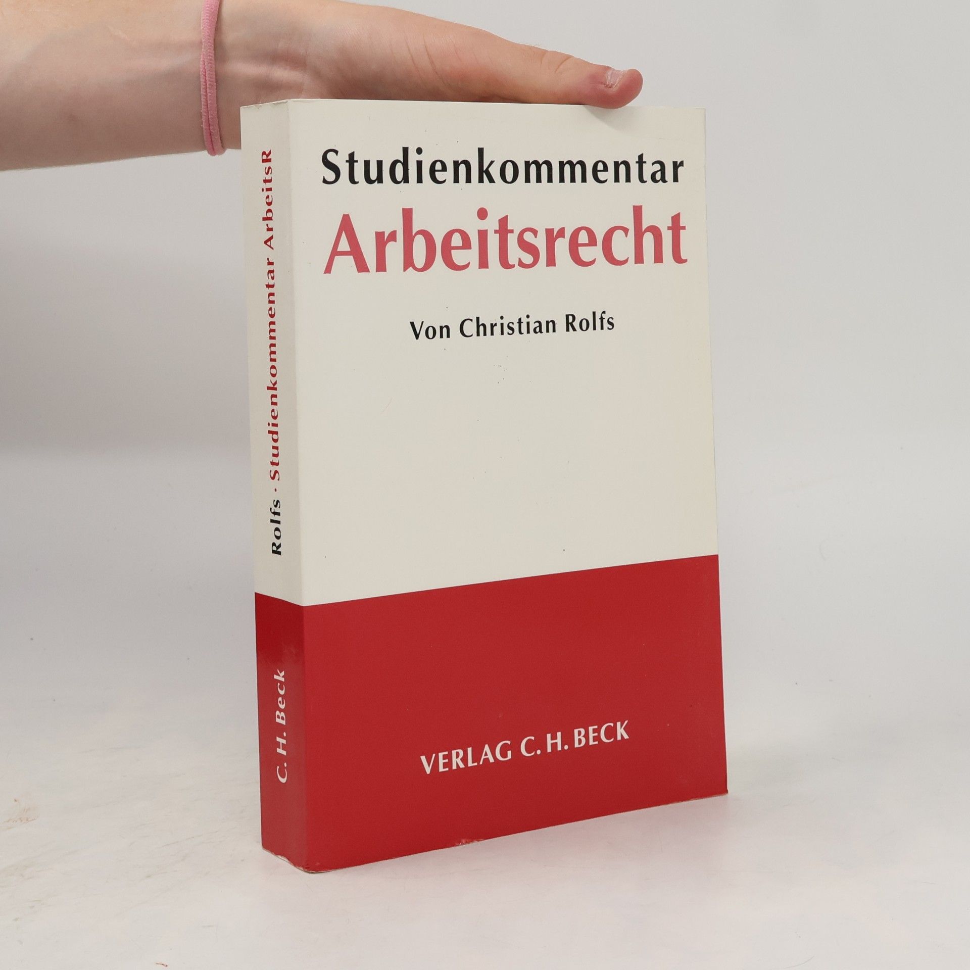Christian Rolfs Arbeitsrecht