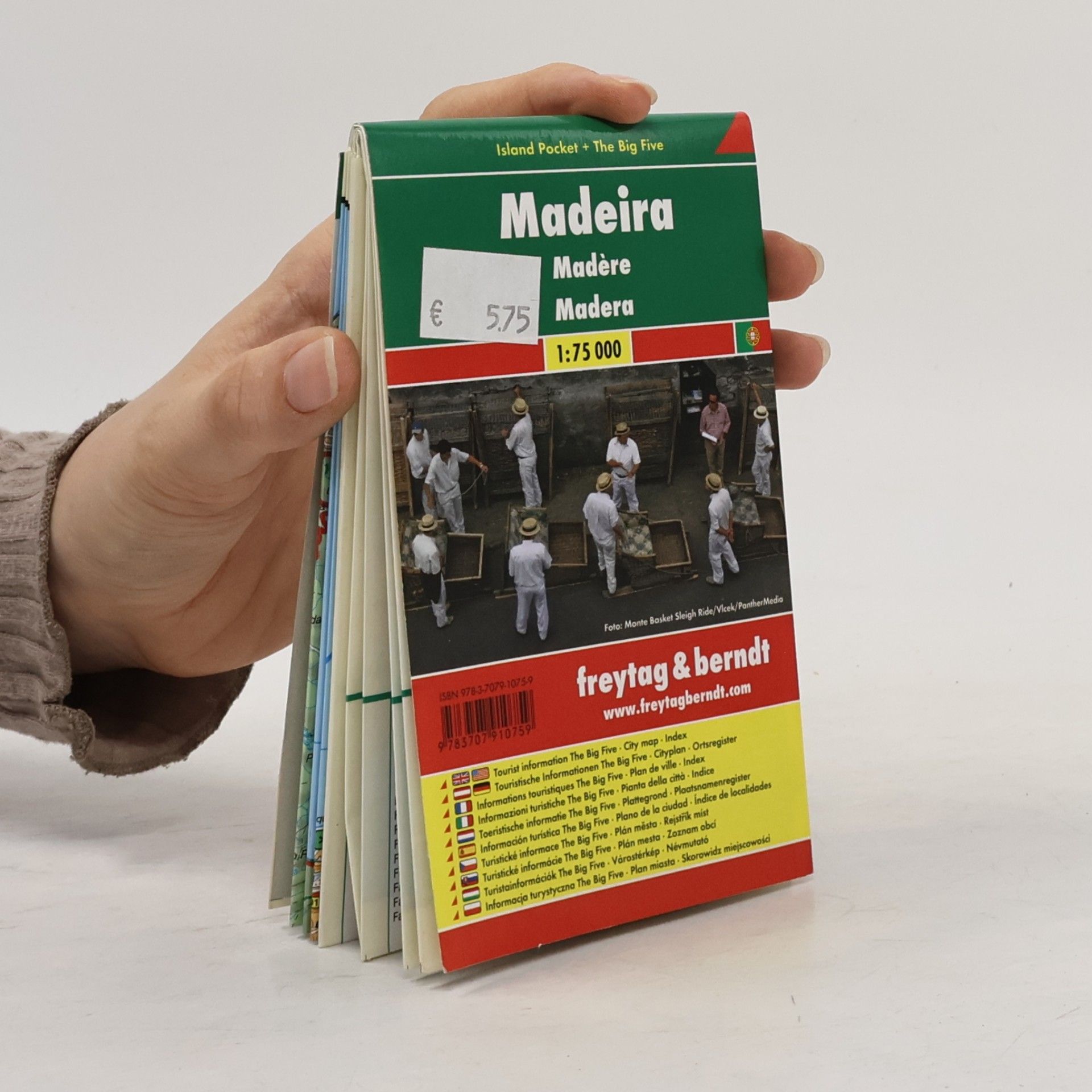 Rylam Freytag & Berndt Autokarte Madeira. Madère. Madera