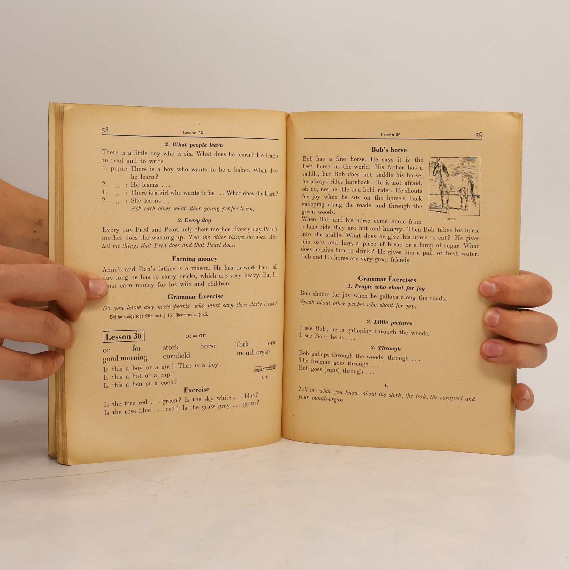 Marie Duve The New Guide, Teil I: Introductory Book (Klasse I)