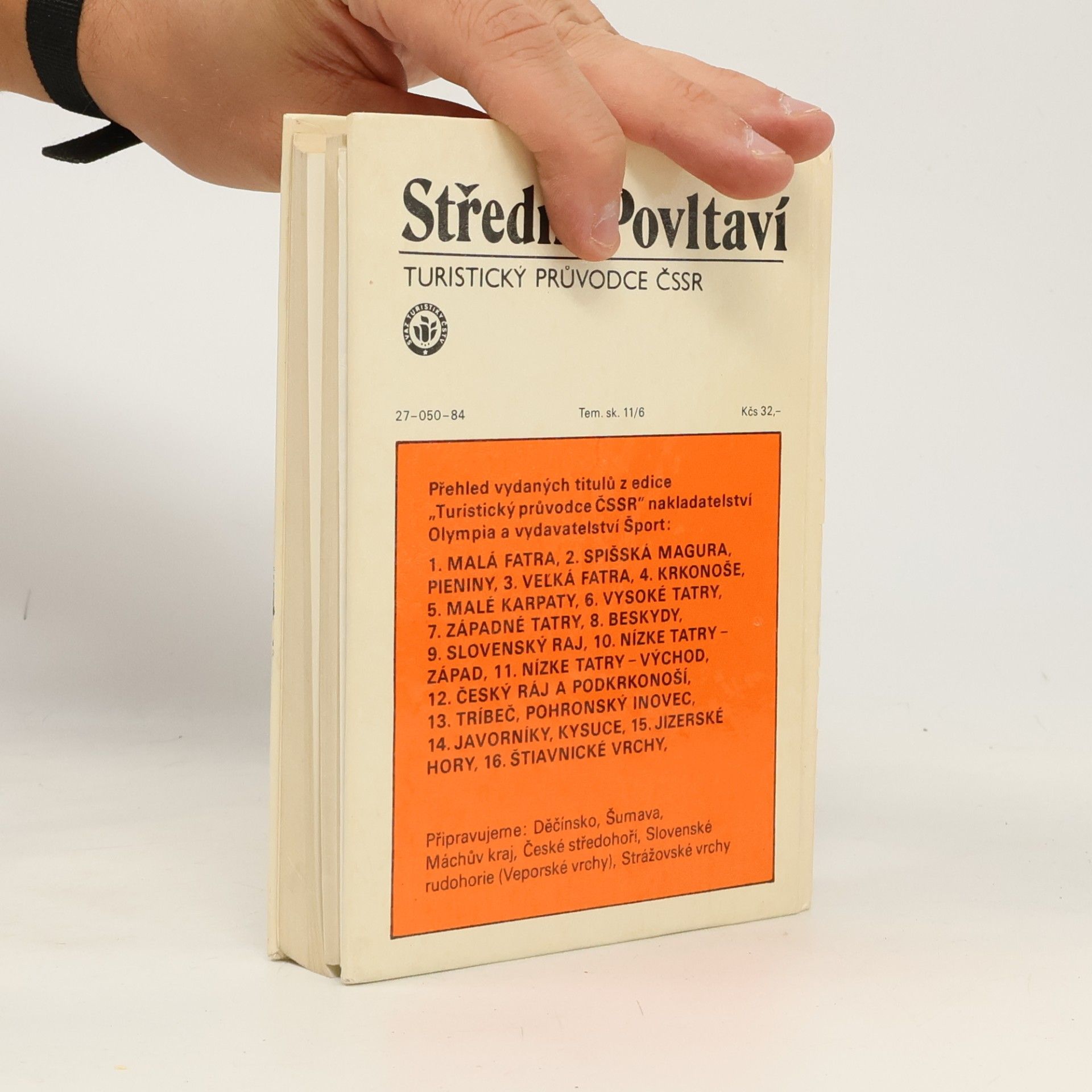 Various authors Střední Povltaví. Turistický průvodce ČSSR