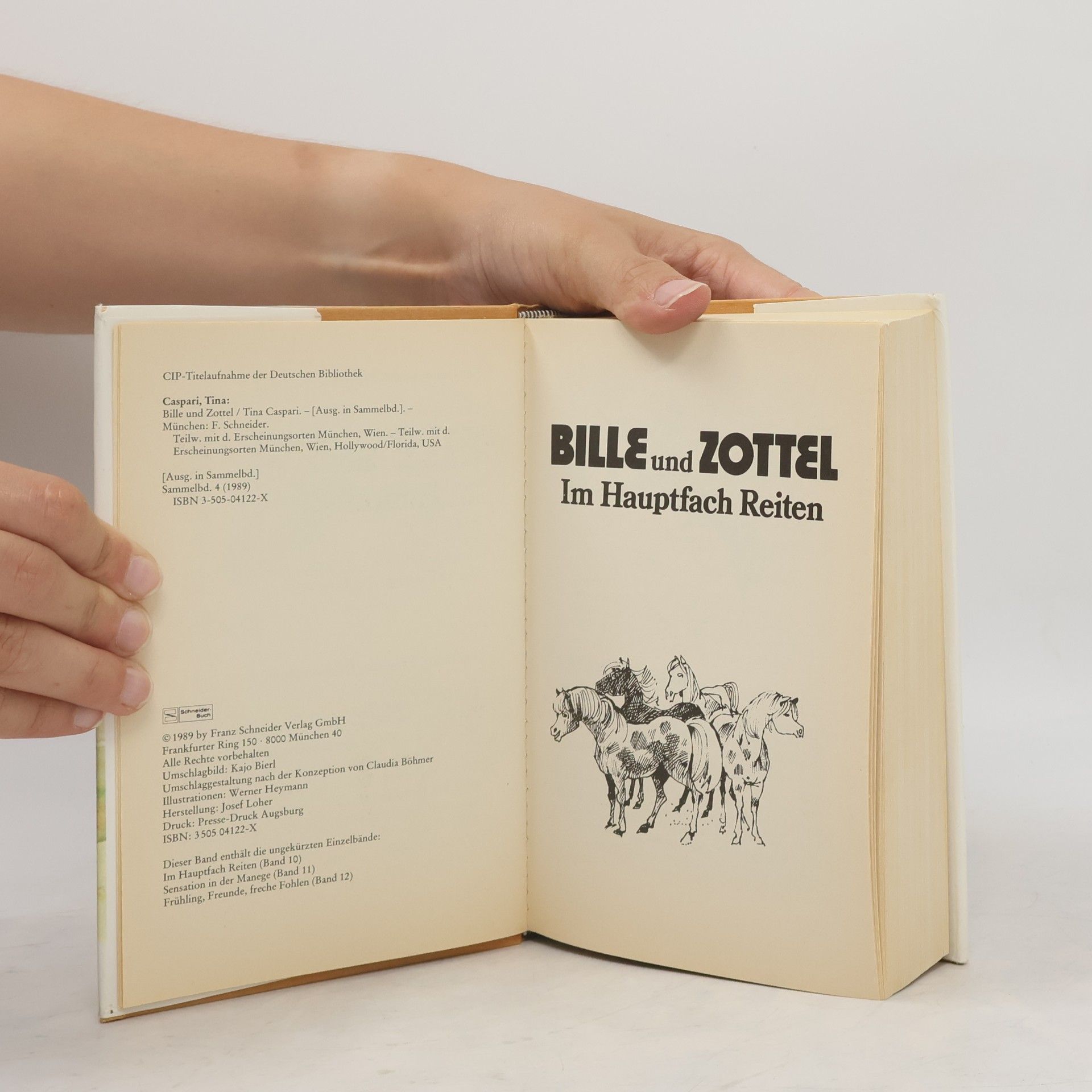 Tina Caspari Bille und Zottel