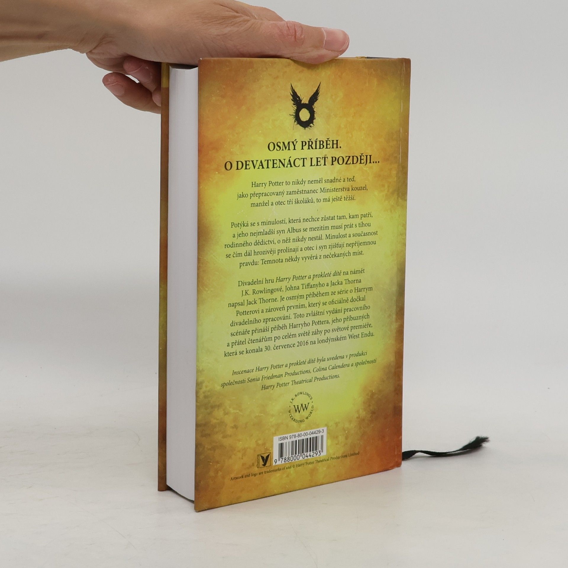 Jack Thorne Harry Potter a prokleté dítě