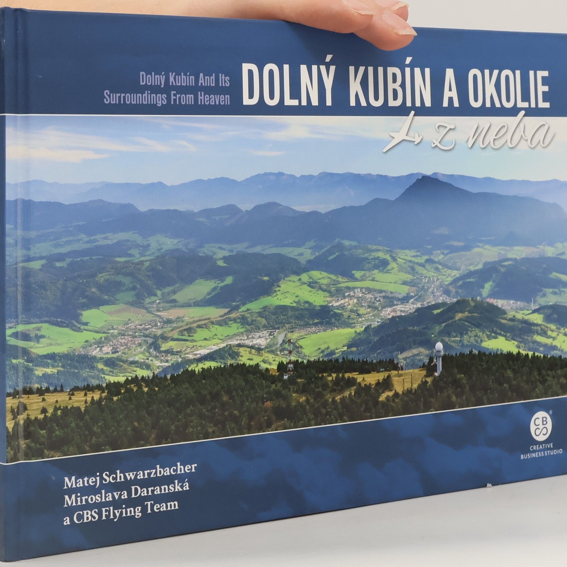 Dolný Kubín a okolie z neba