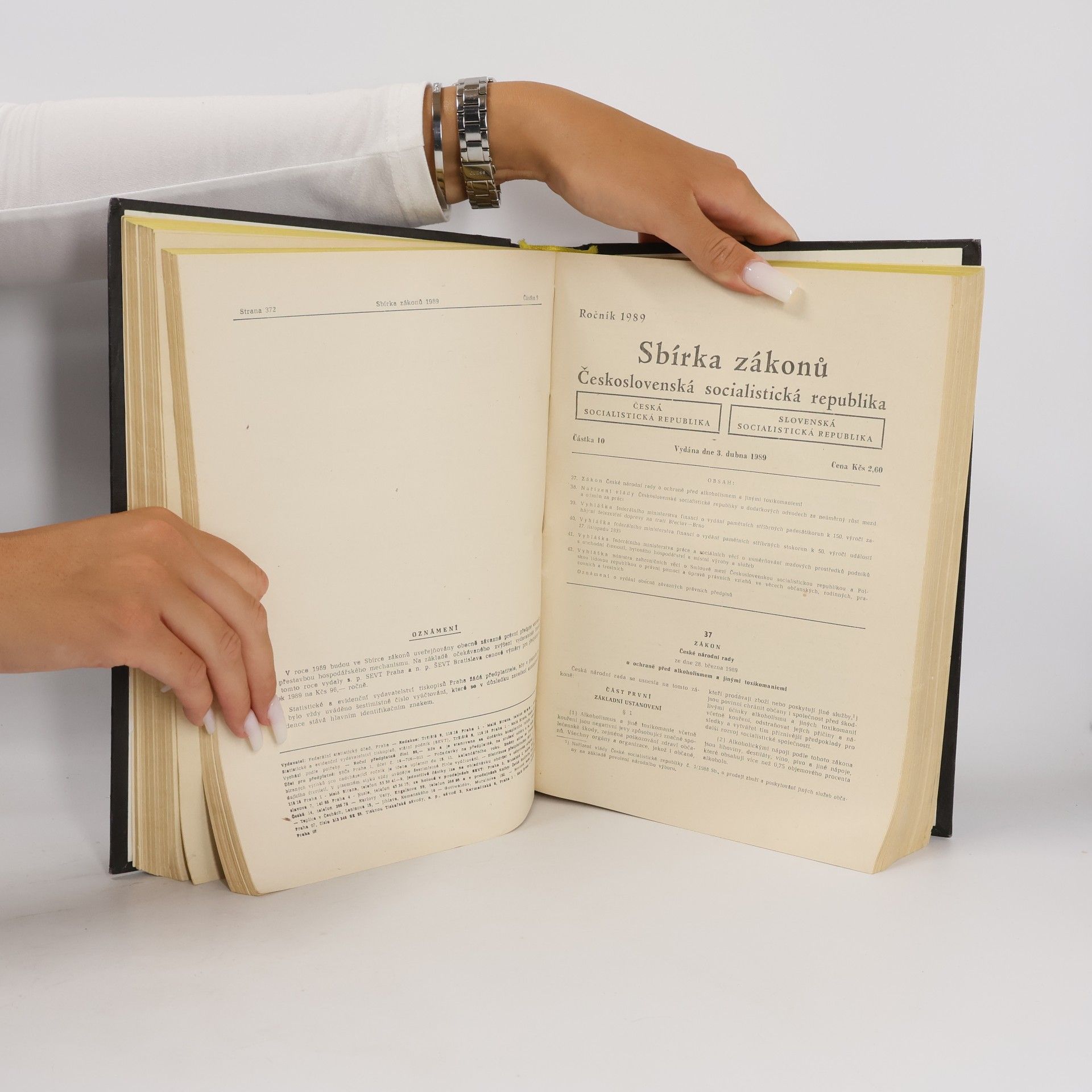 Kolektiv autorů Sbírka zákonů ČSSR 1989