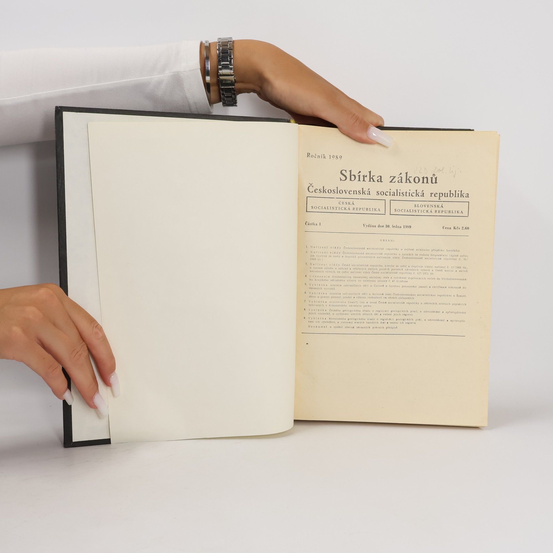 Kolektiv autorů Sbírka zákonů ČSSR 1989