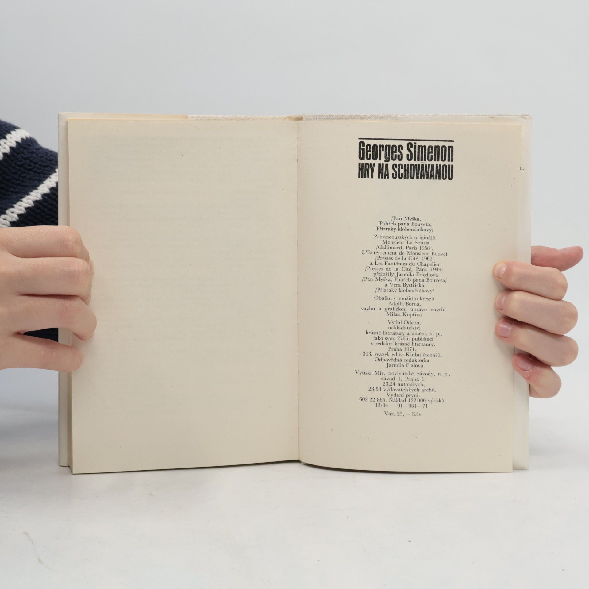 Georges Simenon Hry na schovávanou