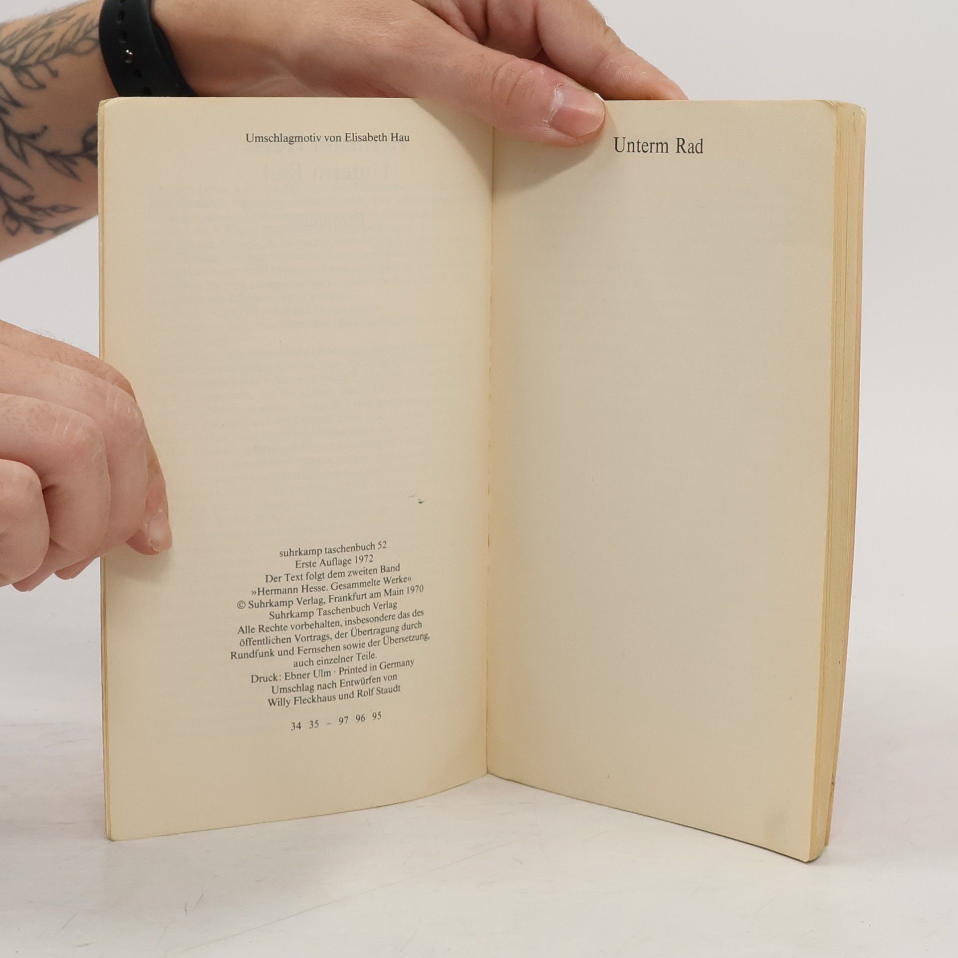 Hermann Hesse Unterm Rad