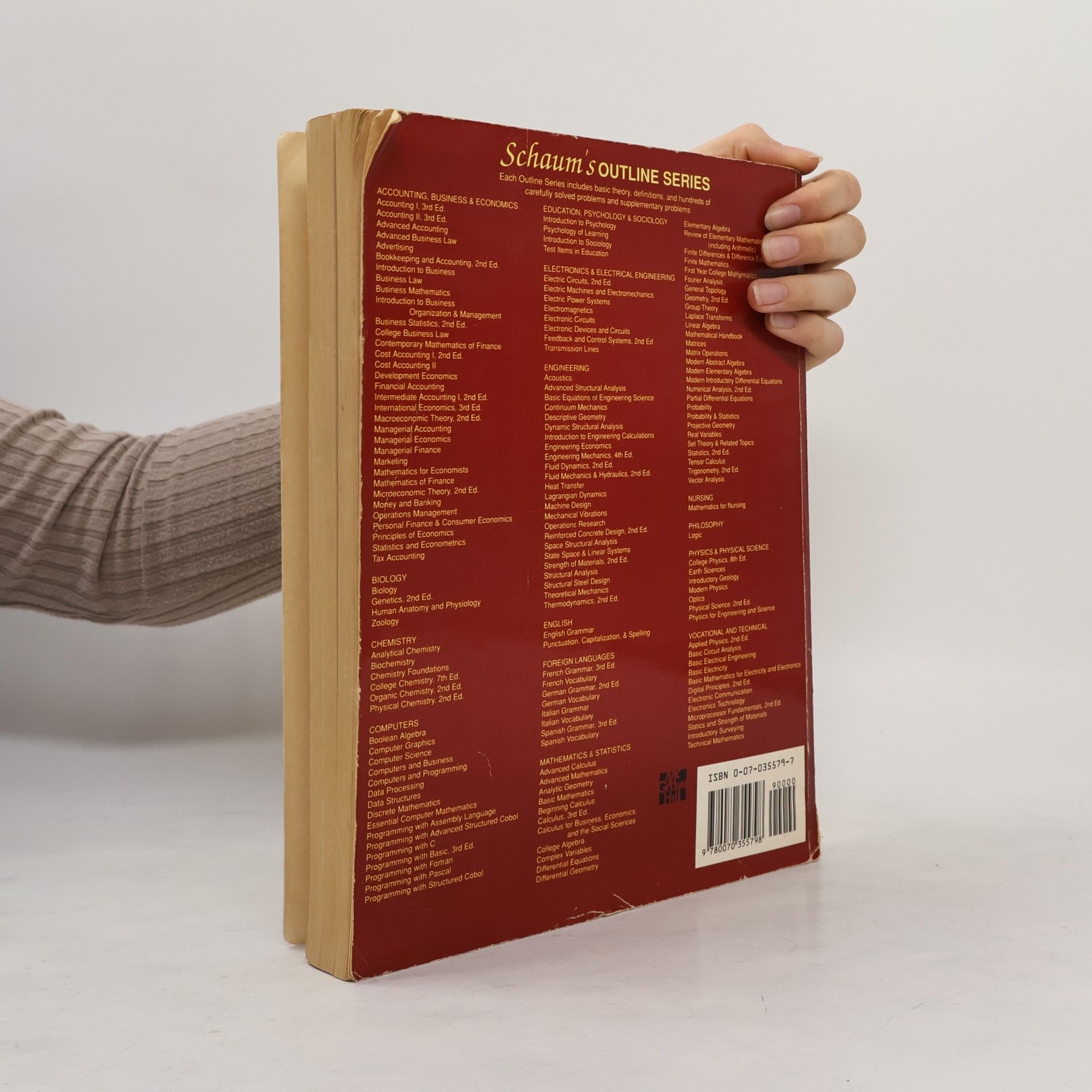 Gregory B. Ralston Schaum's Outline Of Theory And Problems Of Biochemistry