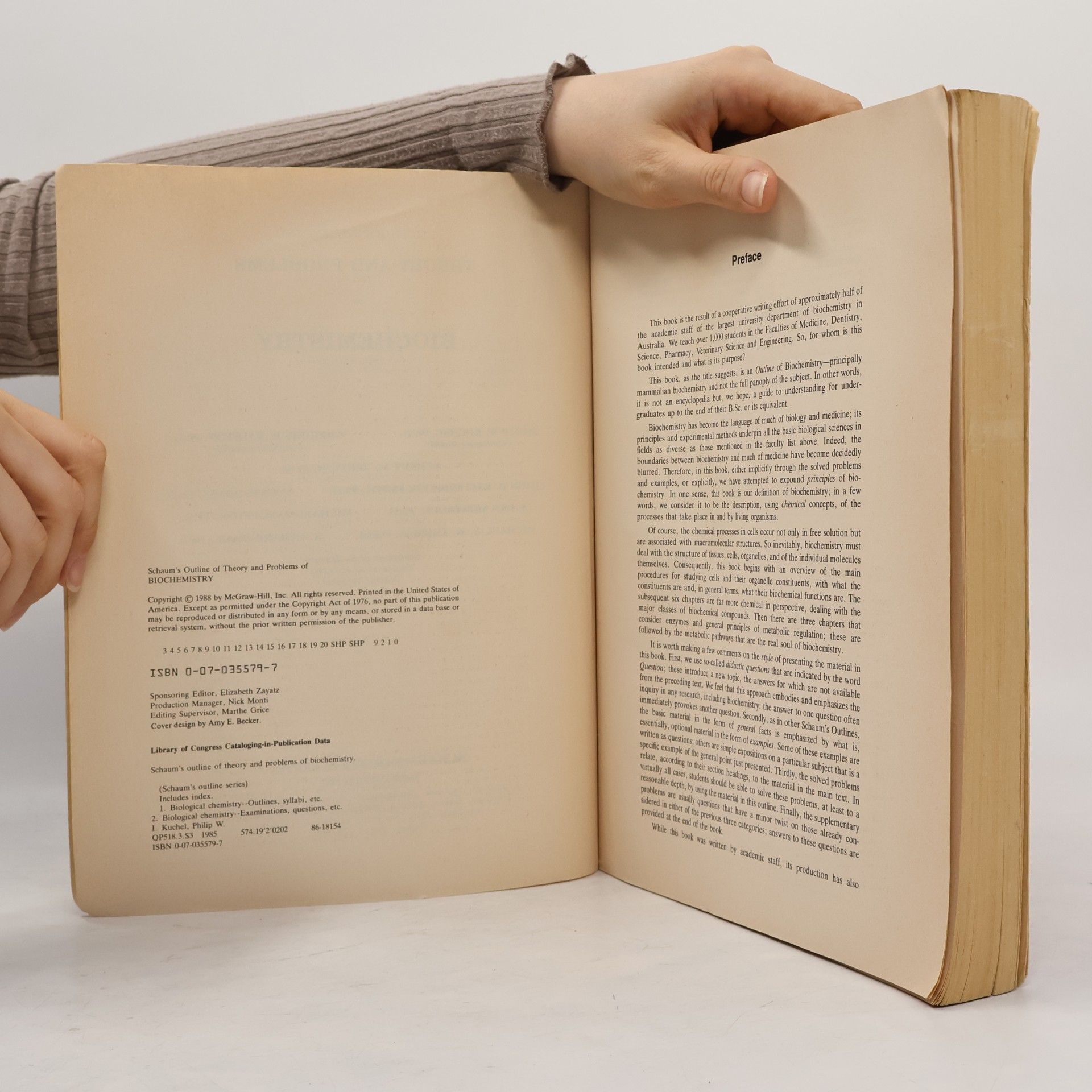 Gregory B. Ralston Schaum's Outline Of Theory And Problems Of Biochemistry