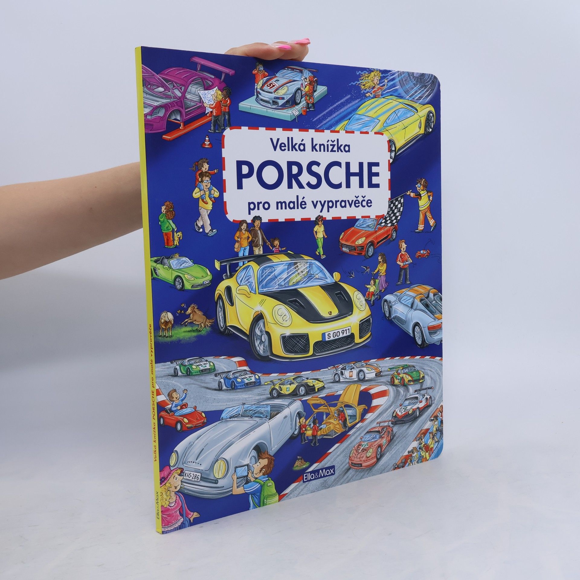 Stefan Lohr Velká knížka PORSCHE pro malé vypravěče