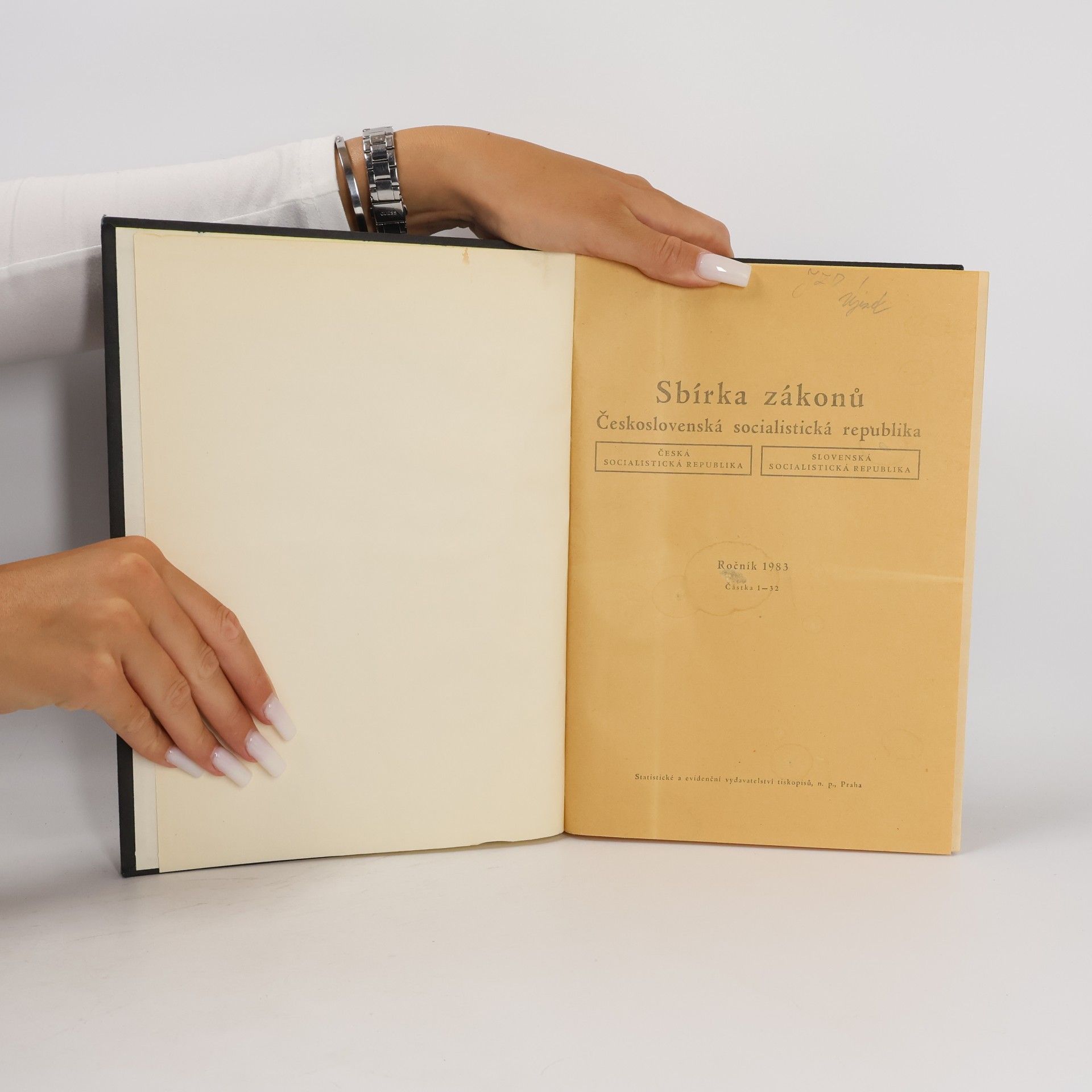 Autorenkollektiv Sbírka zákonů. Roč. 1983. Částka 1-32