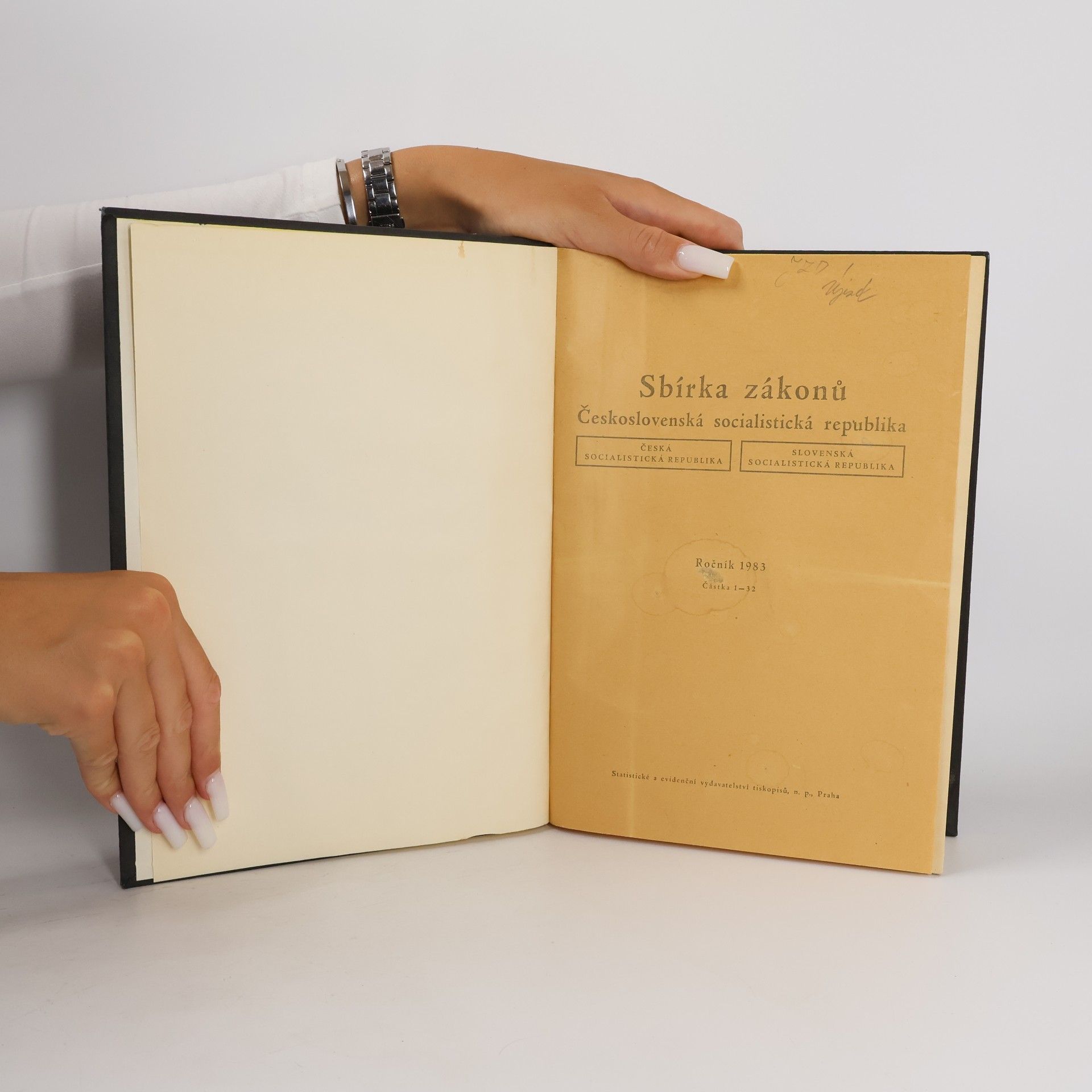 Autorenkollektiv Sbírka zákonů. Roč. 1983. Částka 1-32