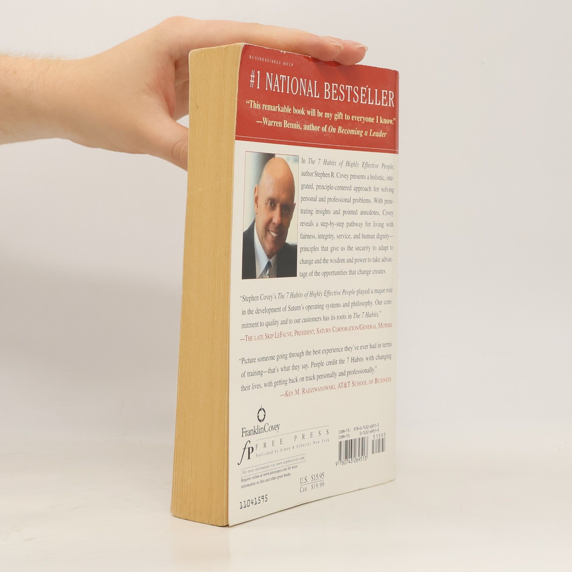 Stephen Covey The 7 habits of highly effective people: Restoring the character ethic