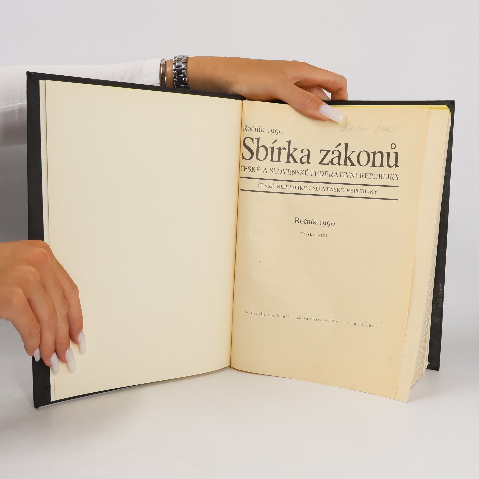 Kolektiv autorů Sbírka zákonů 1990. Částka 1-101