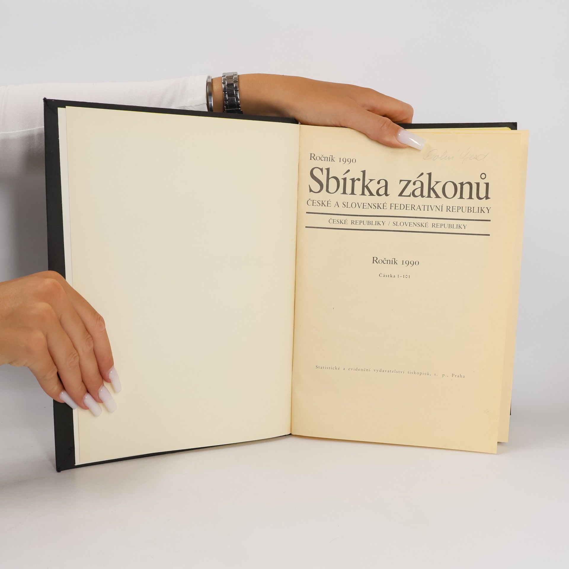 Kolektiv autorů Sbírka zákonů 1990. Částka 1-101