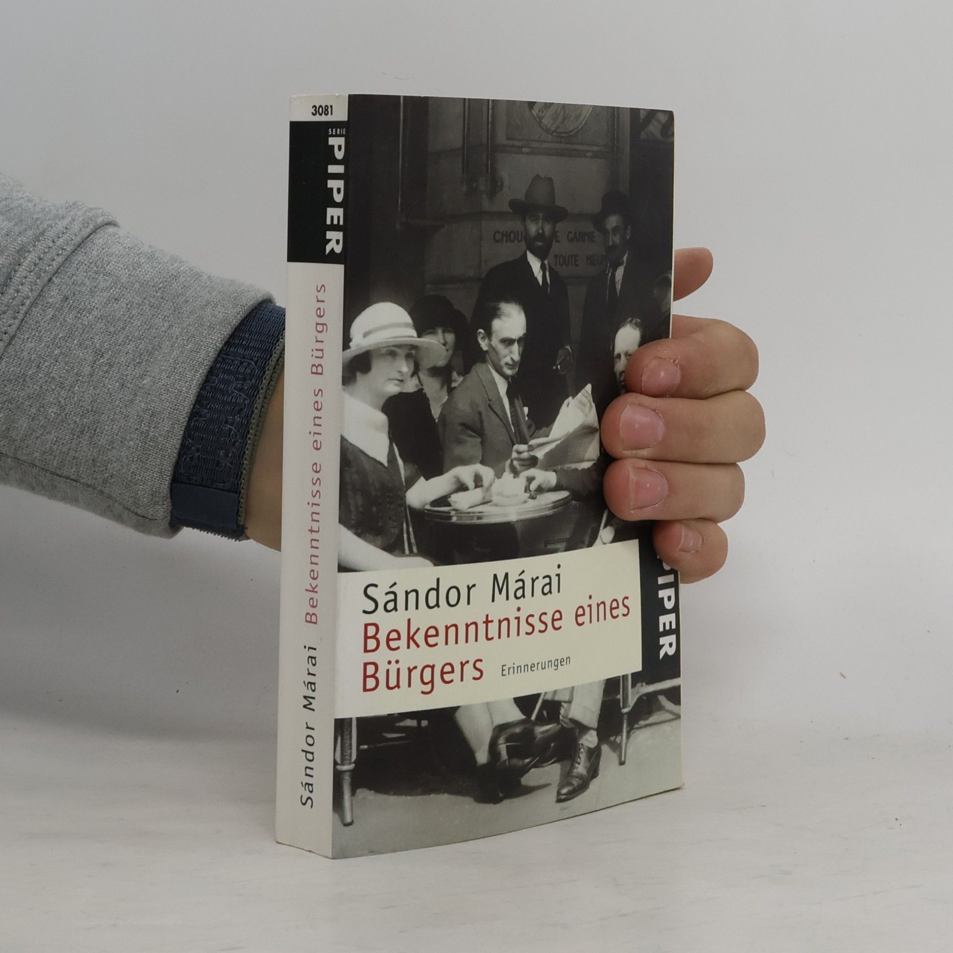 Sándor Márai Bekenntnisse eines Bürgers