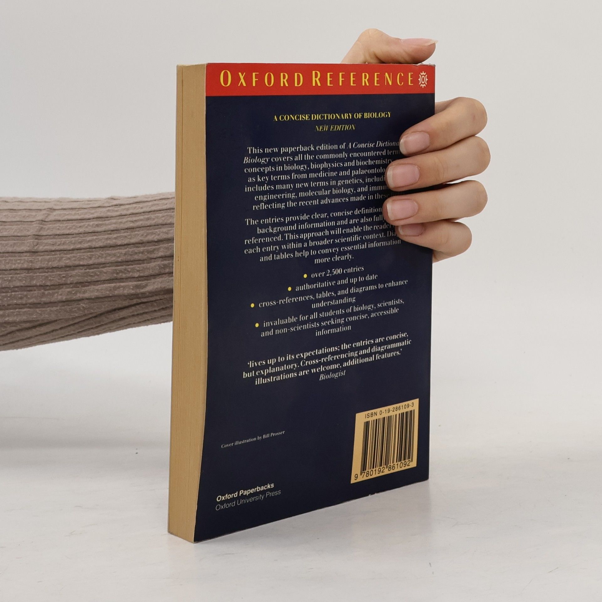 Elizabeth A. Martin Oxford Reference: A Concise Dictionary of Biology
