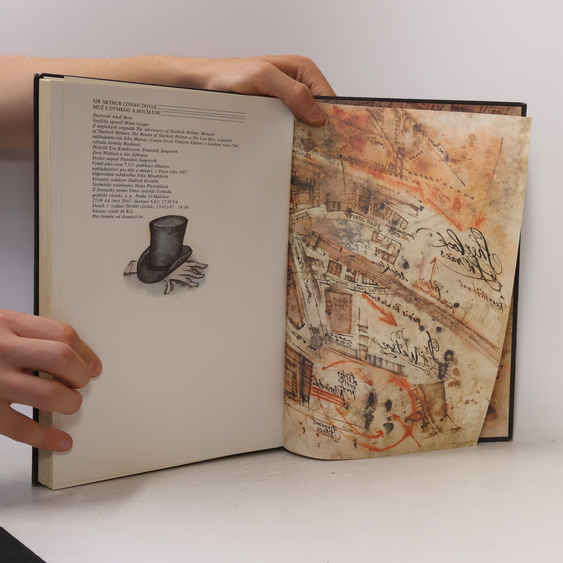 Arthur Conan Doyle Muž s dýmkou a houslemi