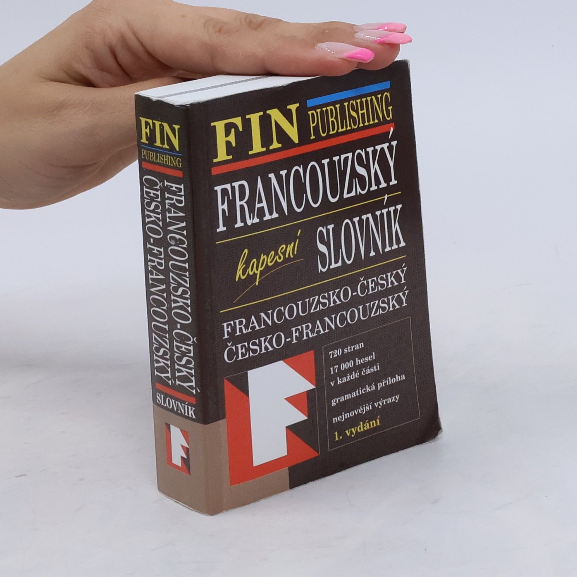 Collectif d'auteurs Francouzský kapesní slovník : Francouzsko-český, česko-francouzský slovník