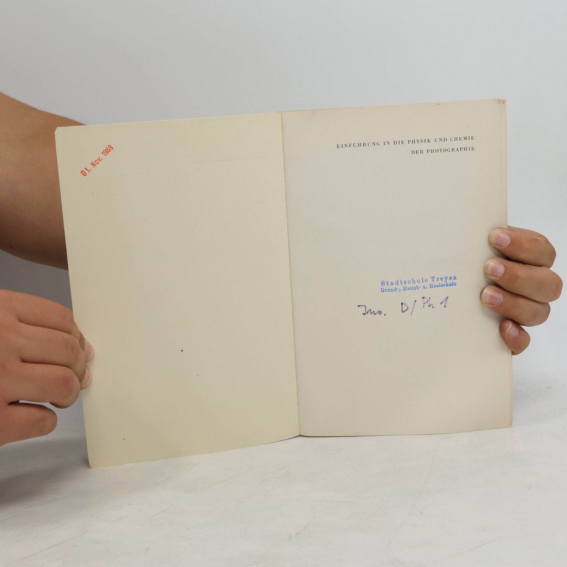 Autorenkollektiv Physik und Chemie der Photographie