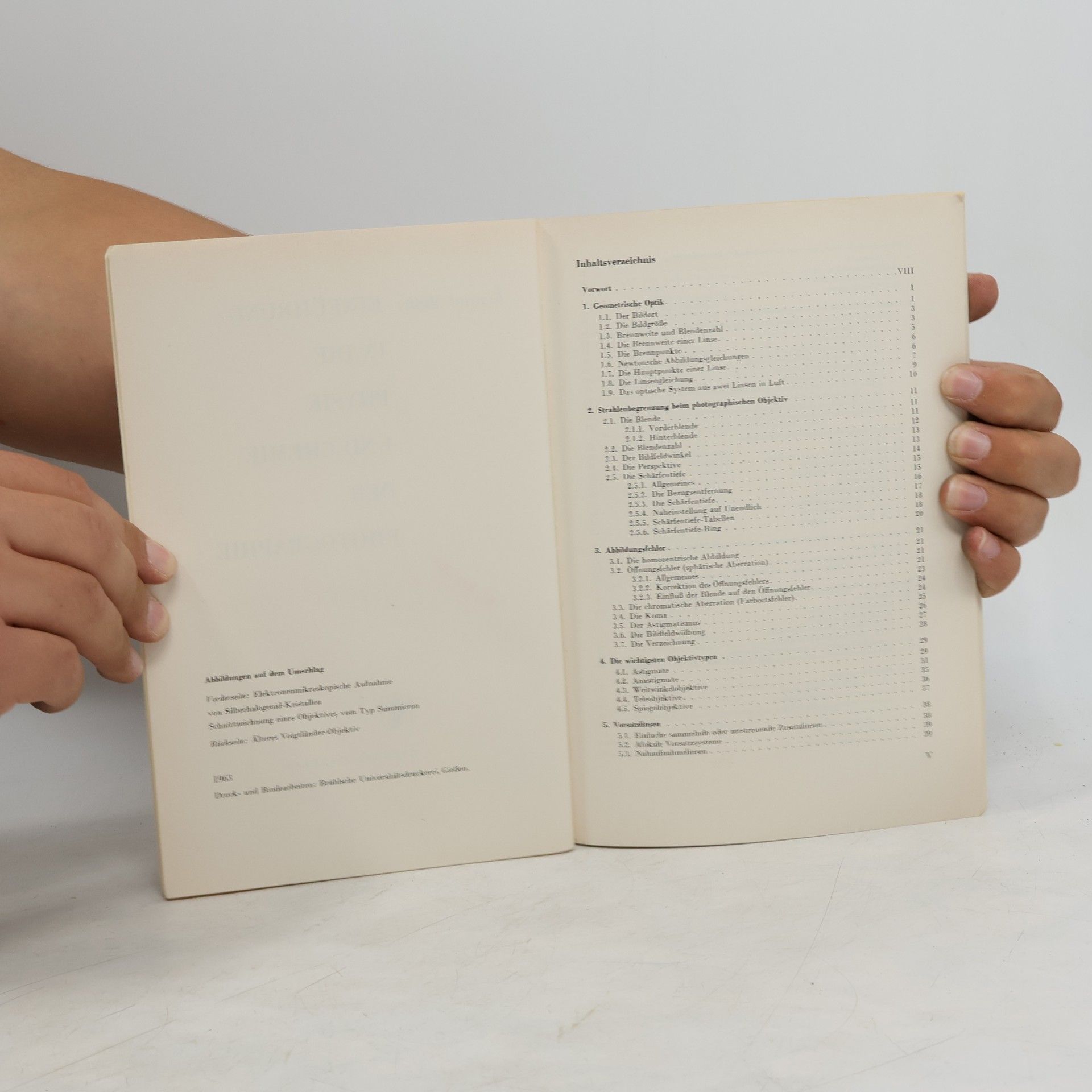 Autorenkollektiv Physik und Chemie der Photographie
