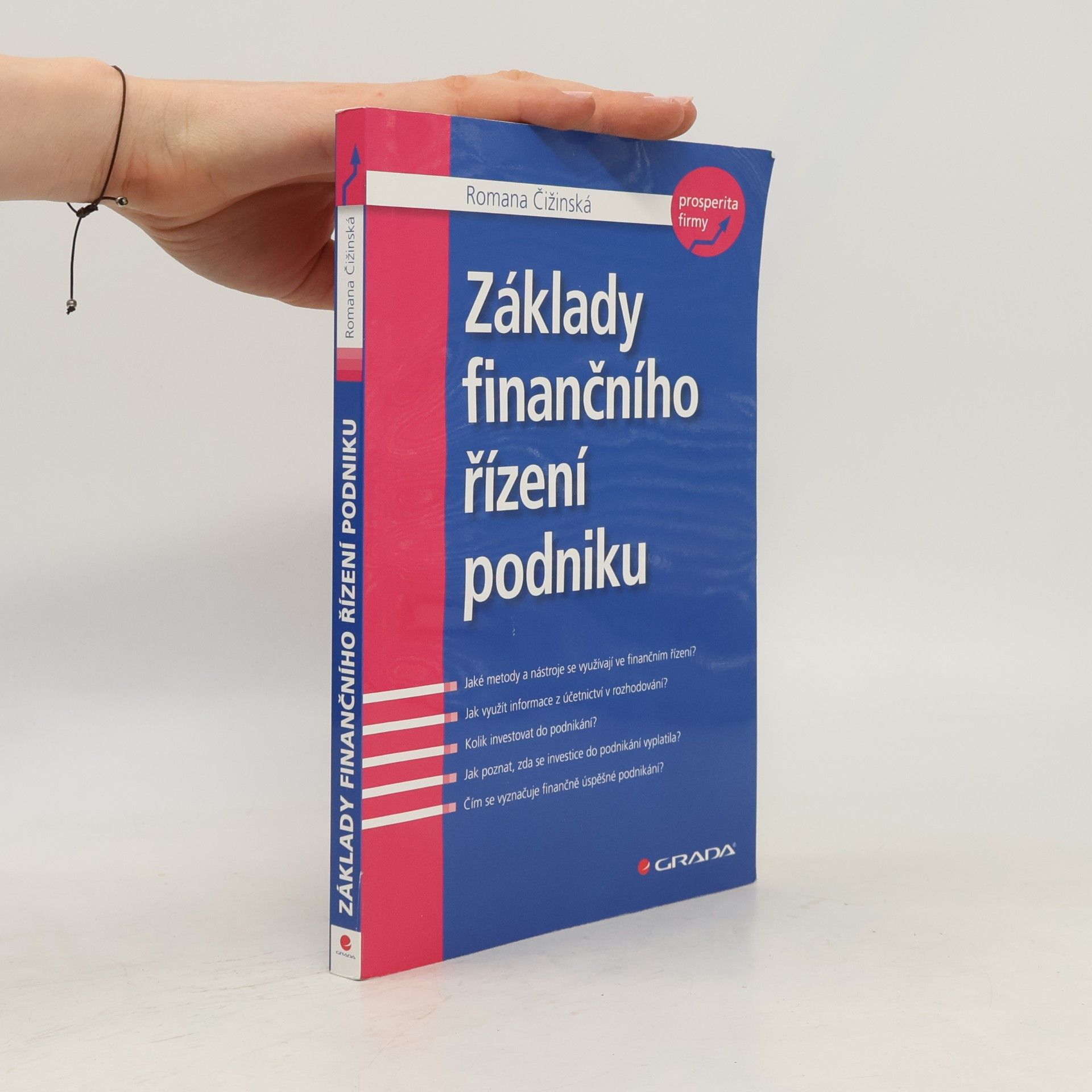 Romana Čižinská Základy finančního řízení podniku