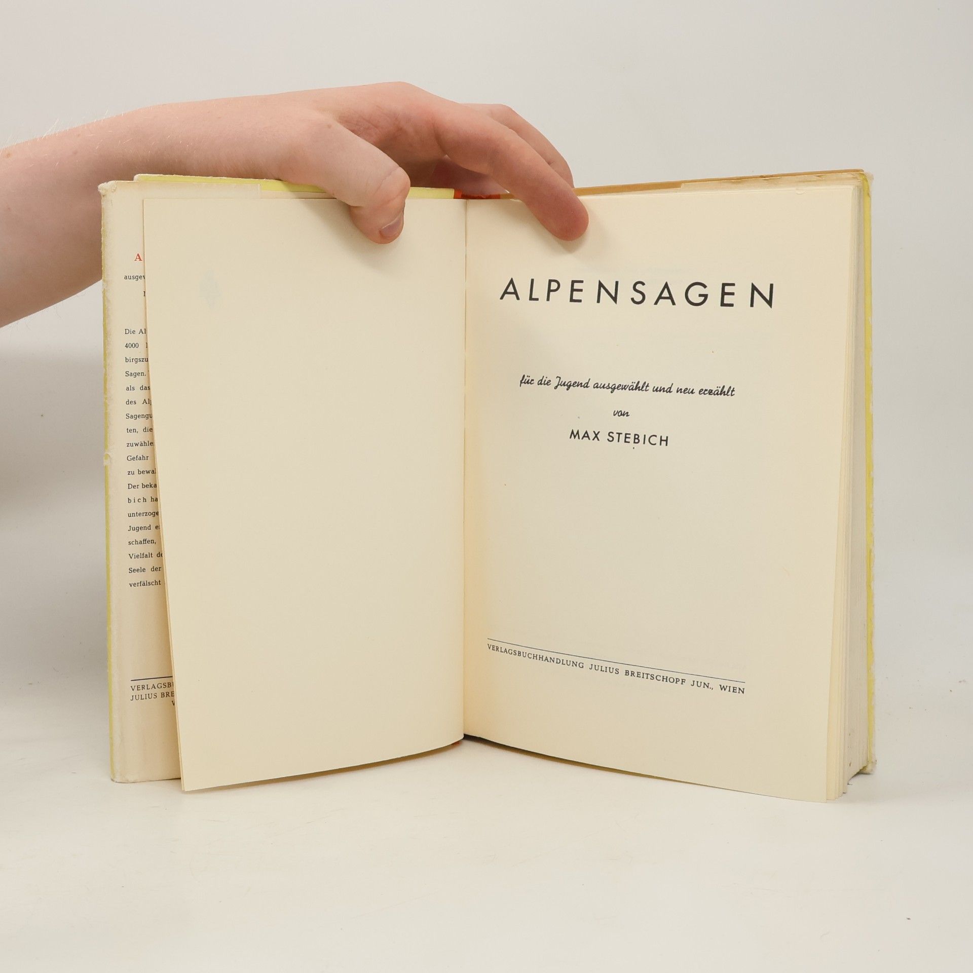 Max Stebich Alpensagen