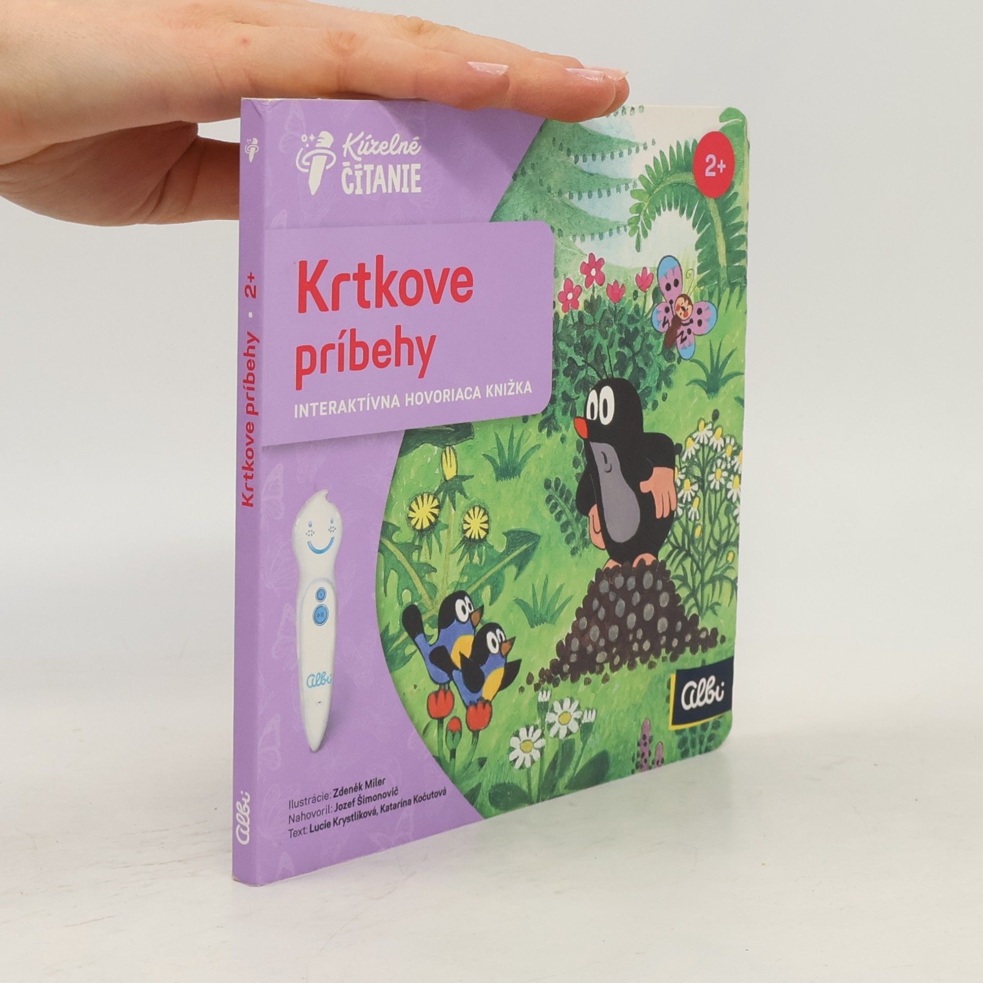 Krtkovy příběhy. Slovensky Krtkove príbehy : interaktívna hovoriaca knižka