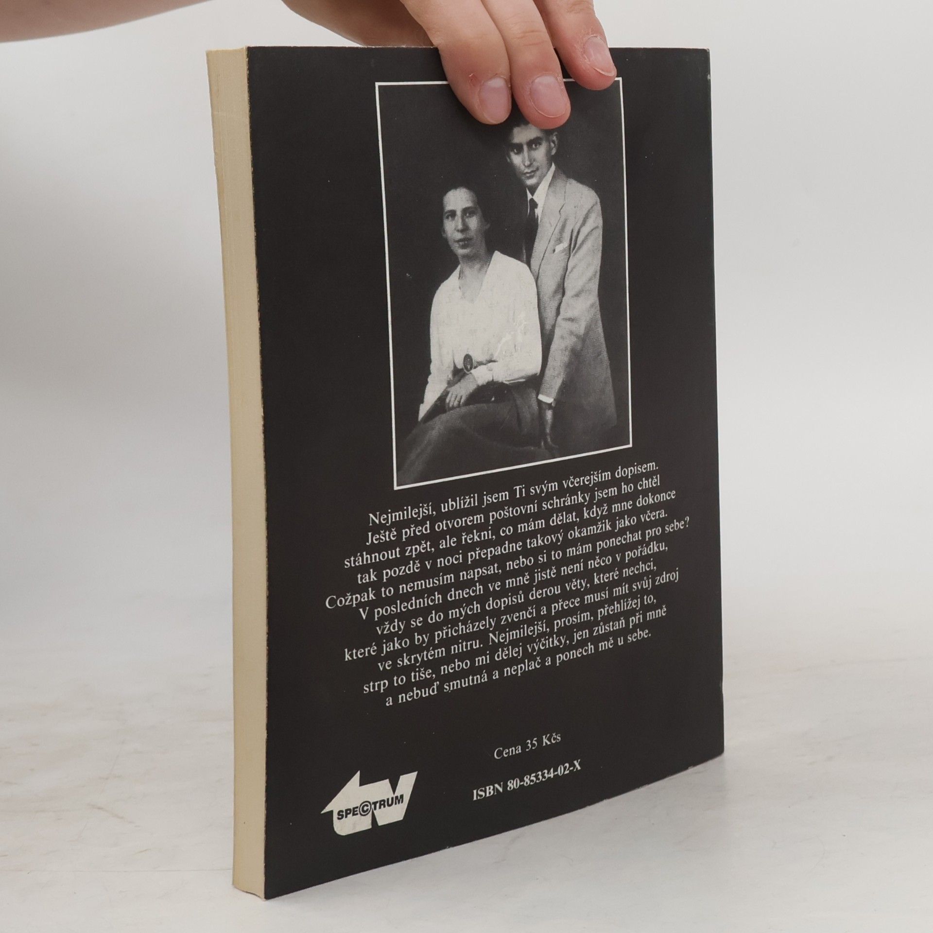 Franz Kafka Dopisy Felici: Výběr z listů