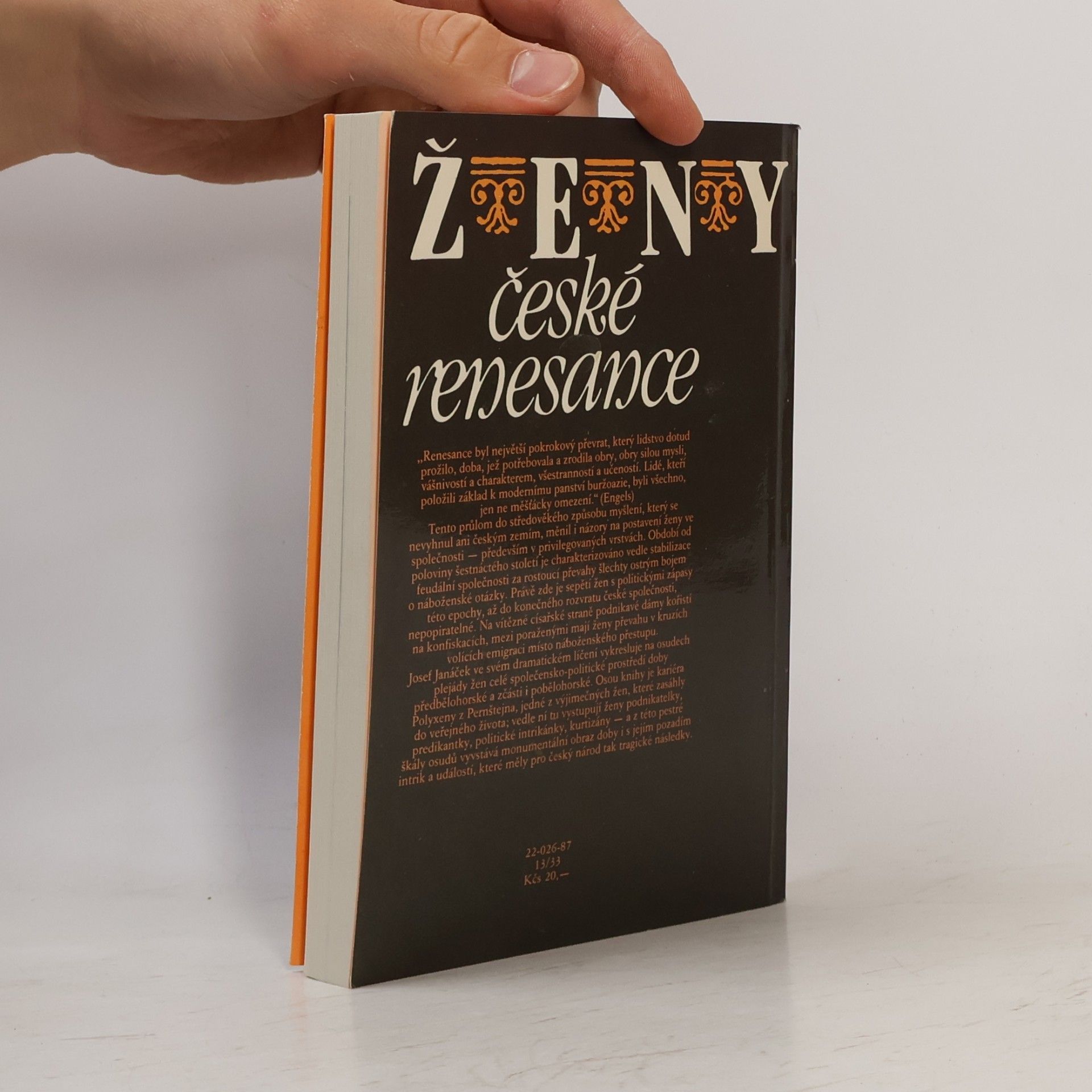 Josef Janáček Ženy české renesance