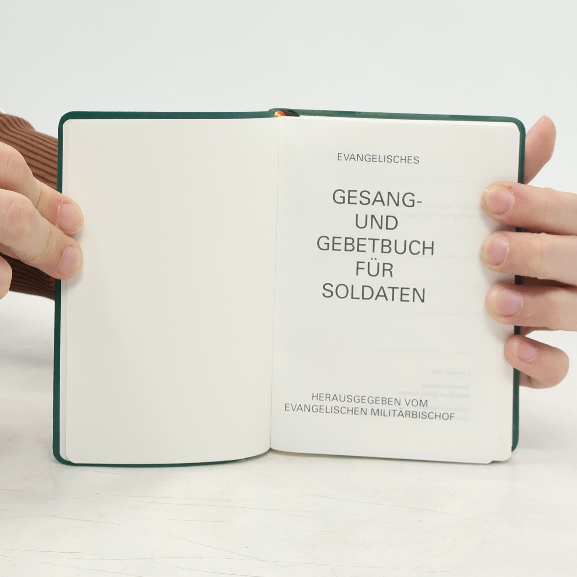 kolektiv Evangelisches Gesang- und Gebetbuch für Soldaten