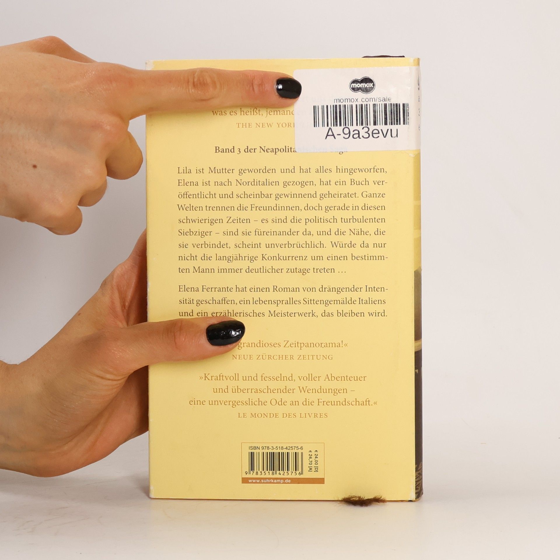 Elena Ferrante Die Geschichte Der Getrennten Wege : Erwachsenenjahre (Band III)