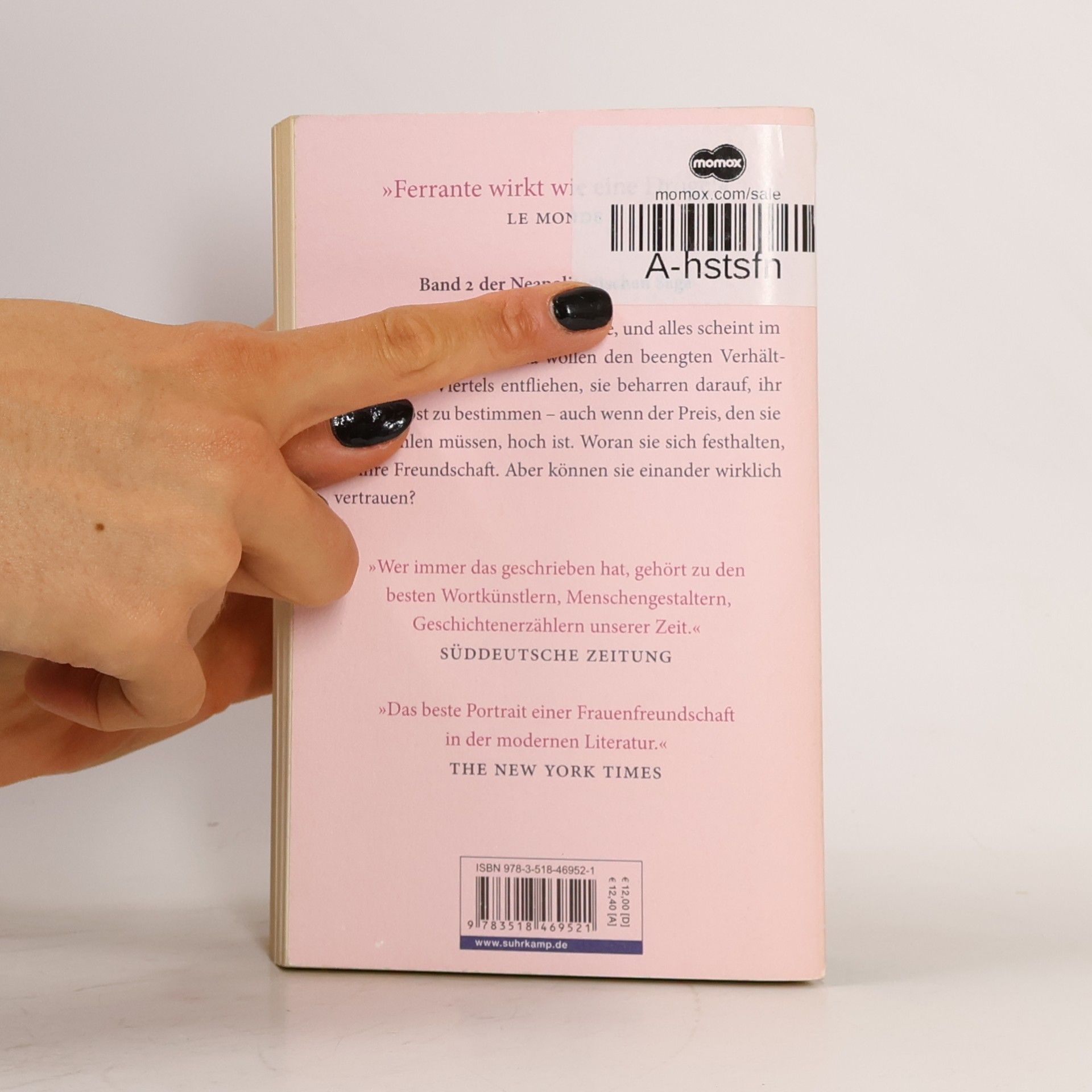 Elena Ferrante Die Geschichte eines neuen Namens