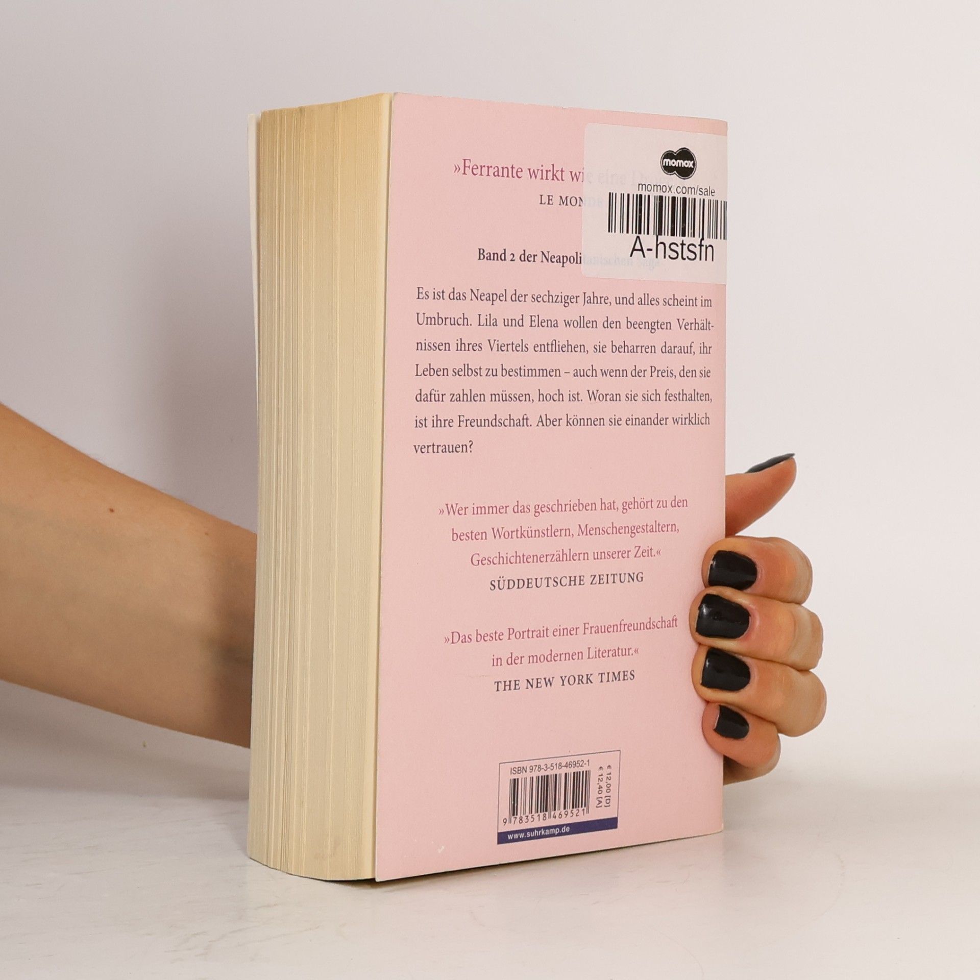 Elena Ferrante Die Geschichte eines neuen Namens