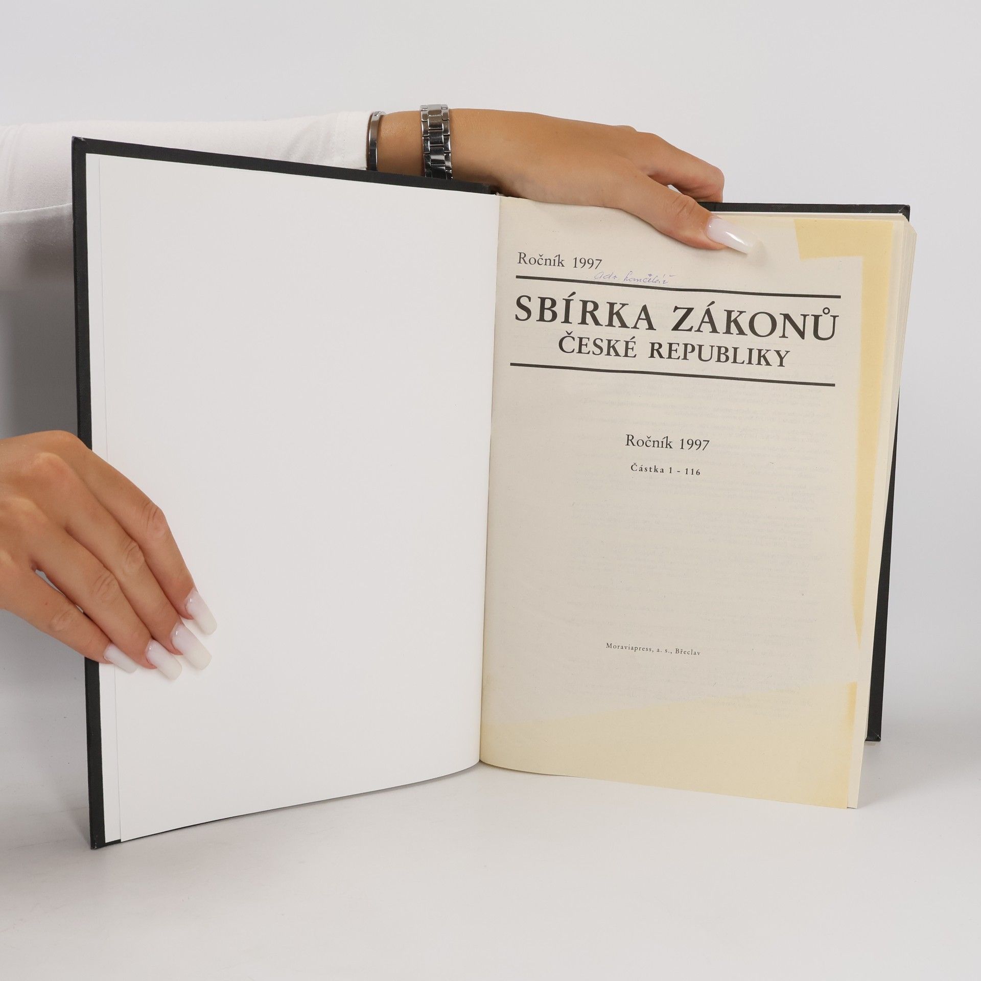 Various authors Sbírka zákonů ČR 1997. 103-116