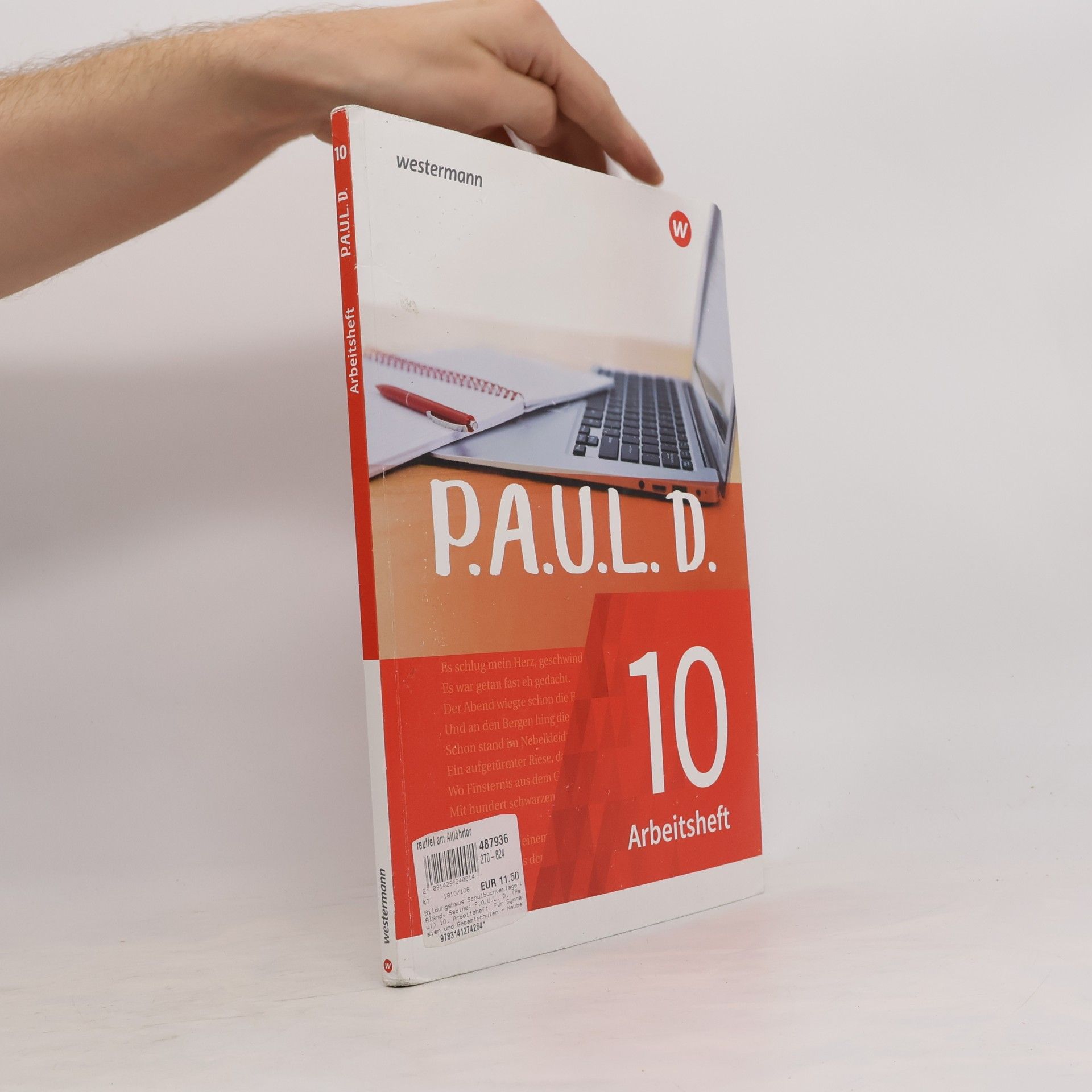 Various authors P.A.U.L. D. (Paul) 10. Arbeitsheft. Für Gymnasien und Gesamtschulen - Neubearbeitung