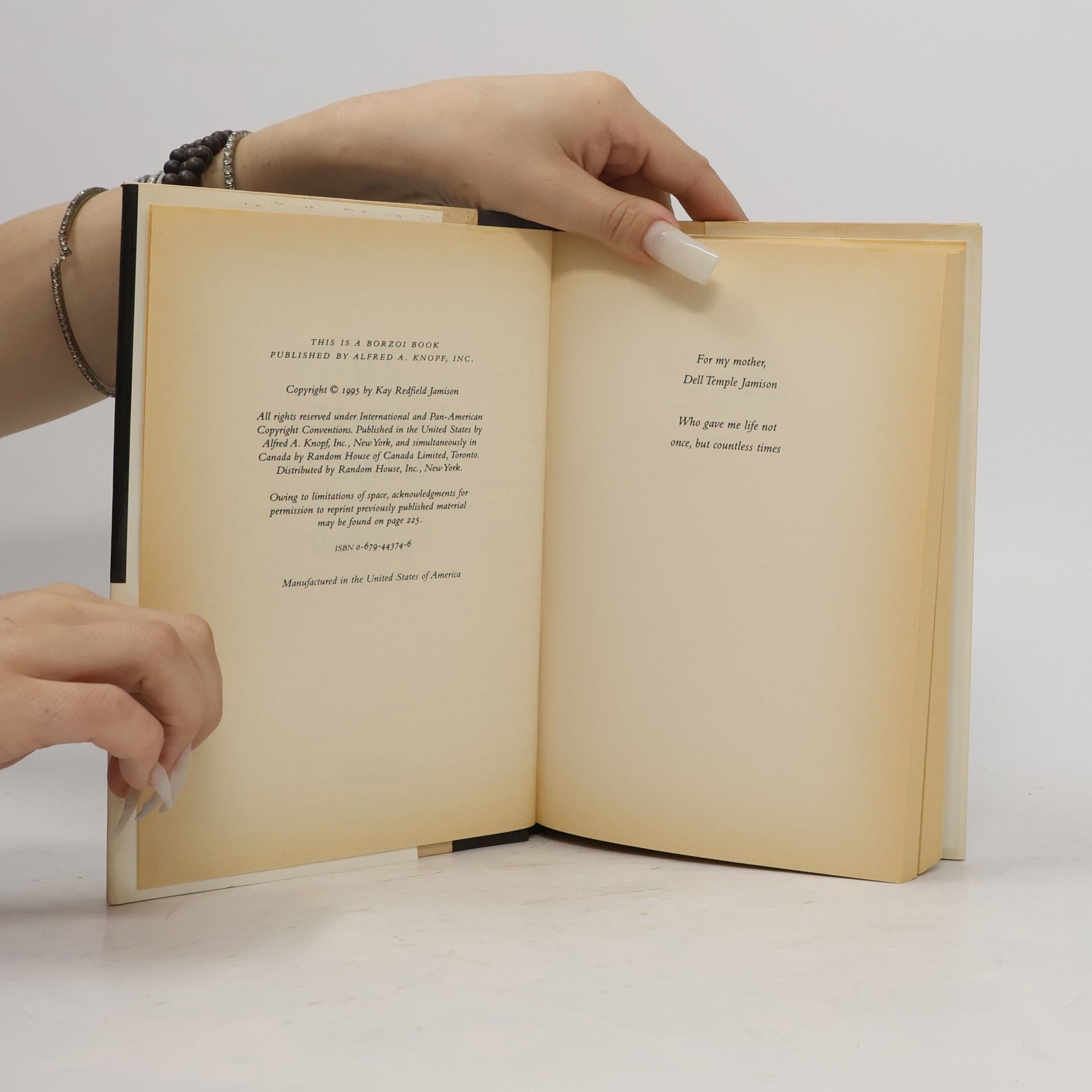 Kay Redfield Jamison An Unquiet Mind